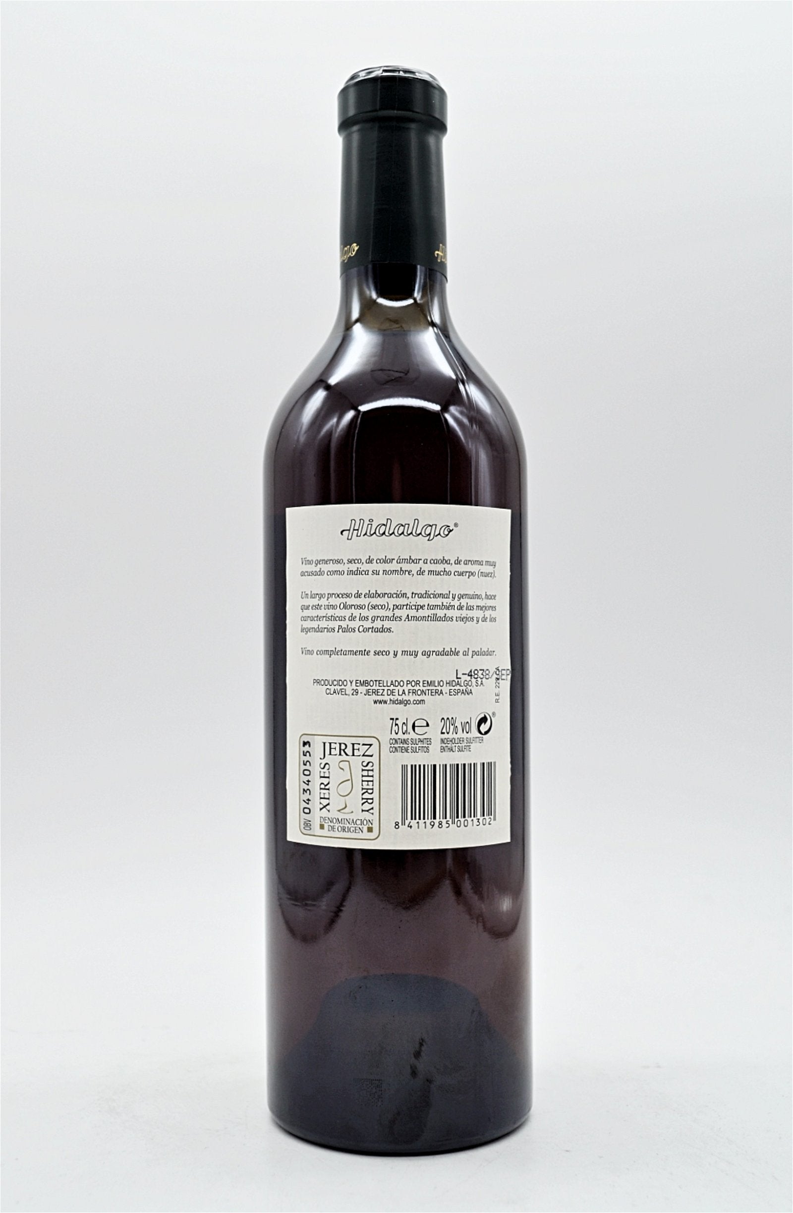  Emilio Hidalgo - Gobernador Oloroso Sherry