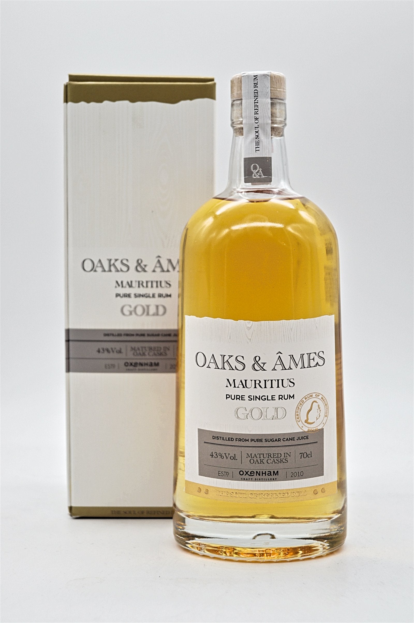  Oaks & Ames - Gold Mauritius Pure Single Rum