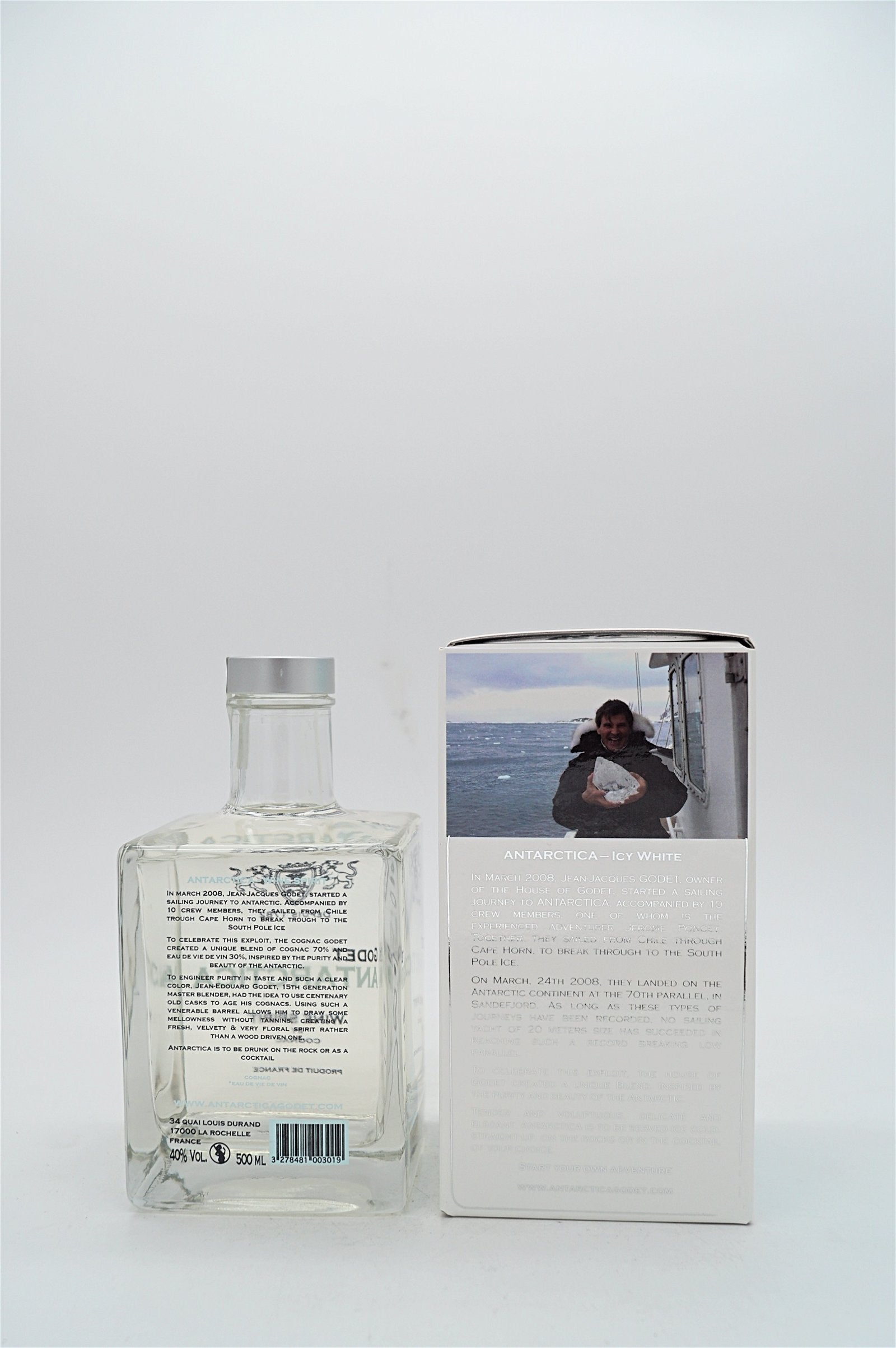  Godet - Antarctica Icy White Cognac