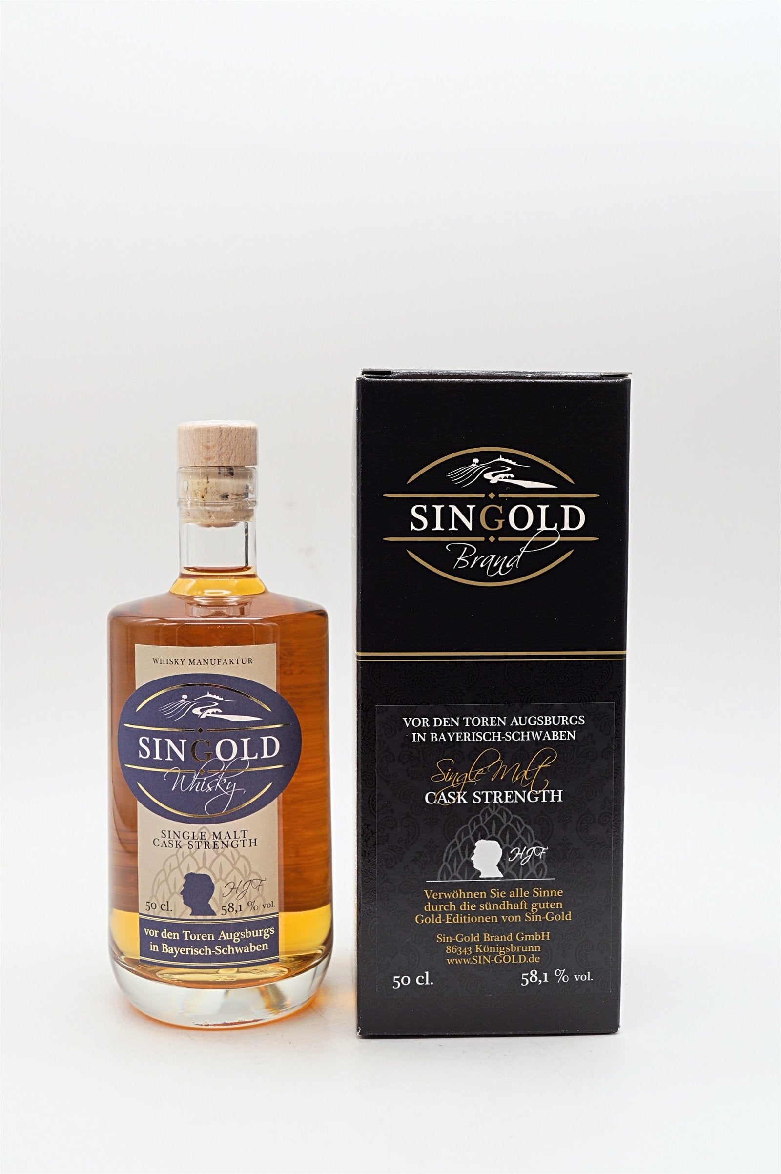  SinGold - Single Malt Cask Strength Whisky