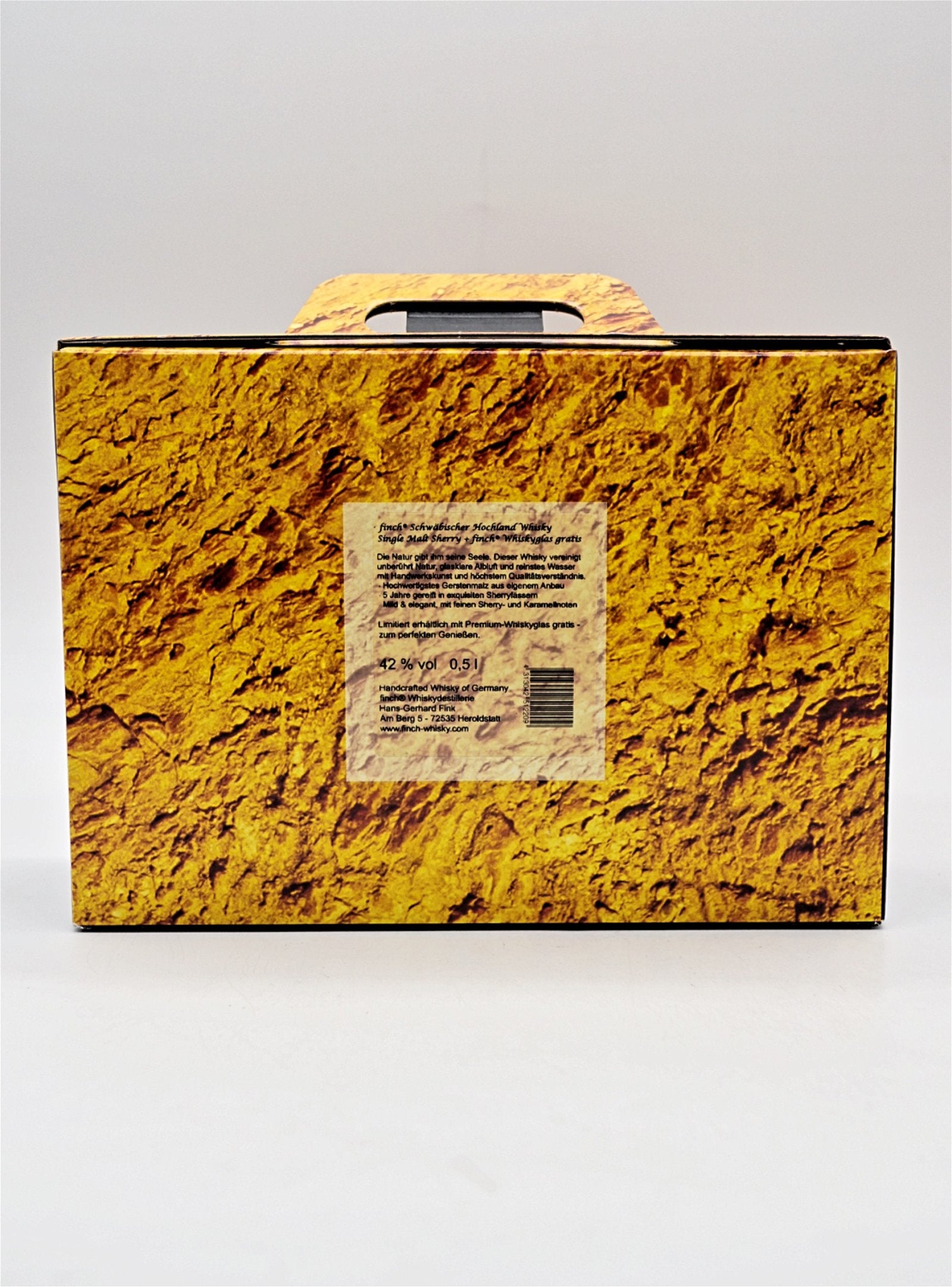  Finch - Special Whisky Set Single Malt Sherry Schwäbischer Hochland Whisky+ Finch Whiskyglas