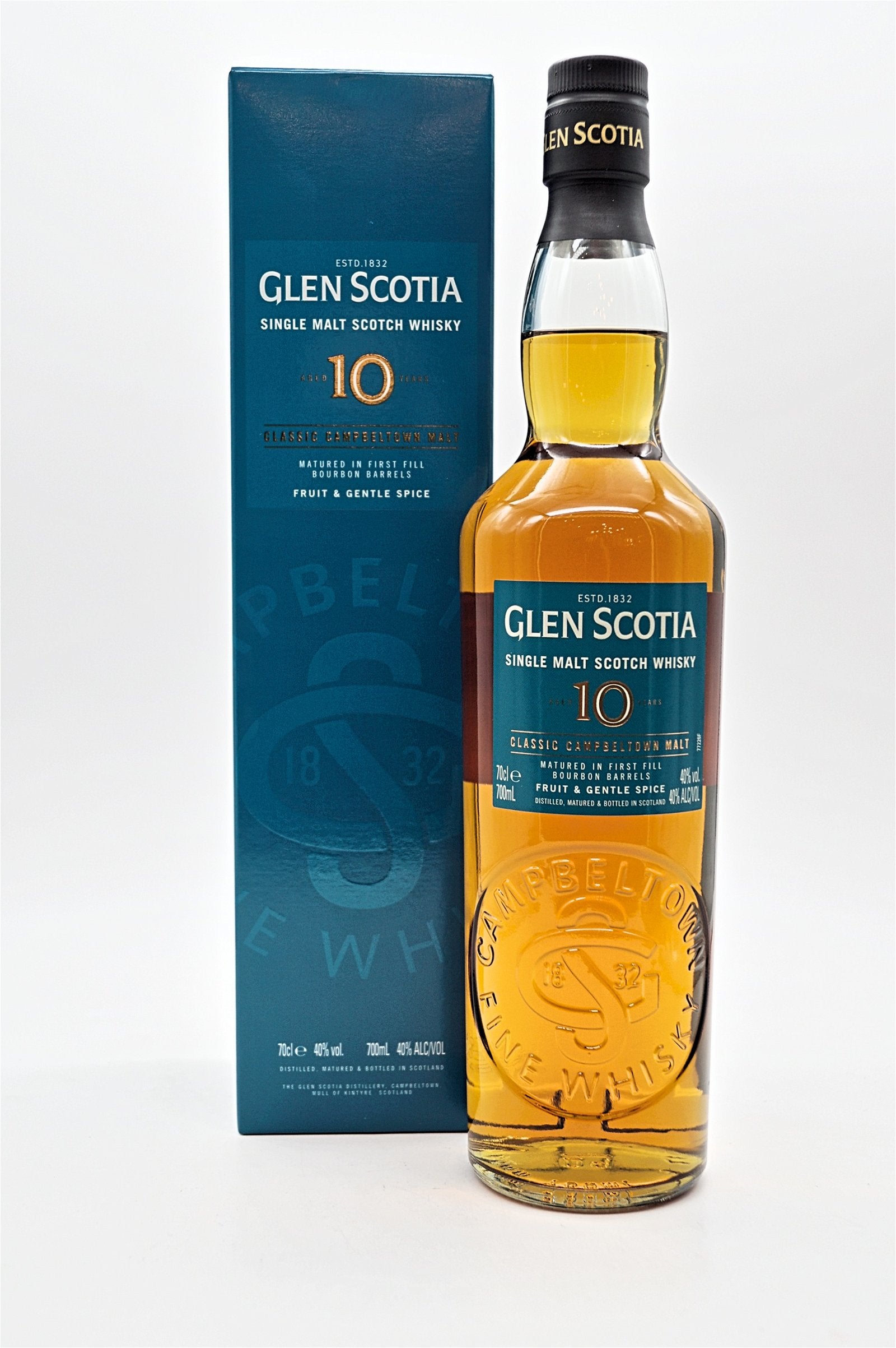  Glen Scotia - 10 Jahre Classic Campbeltown Single Malt Scotch Whisky