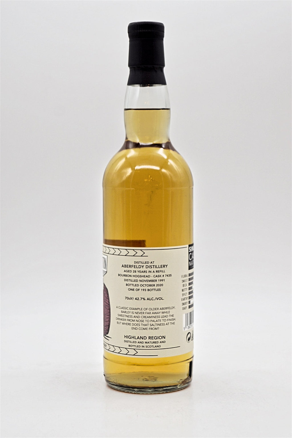  Single Cask Nation - 28 Jahre Aberfeldy Cask #7435 Single Malt Scotch Whisky