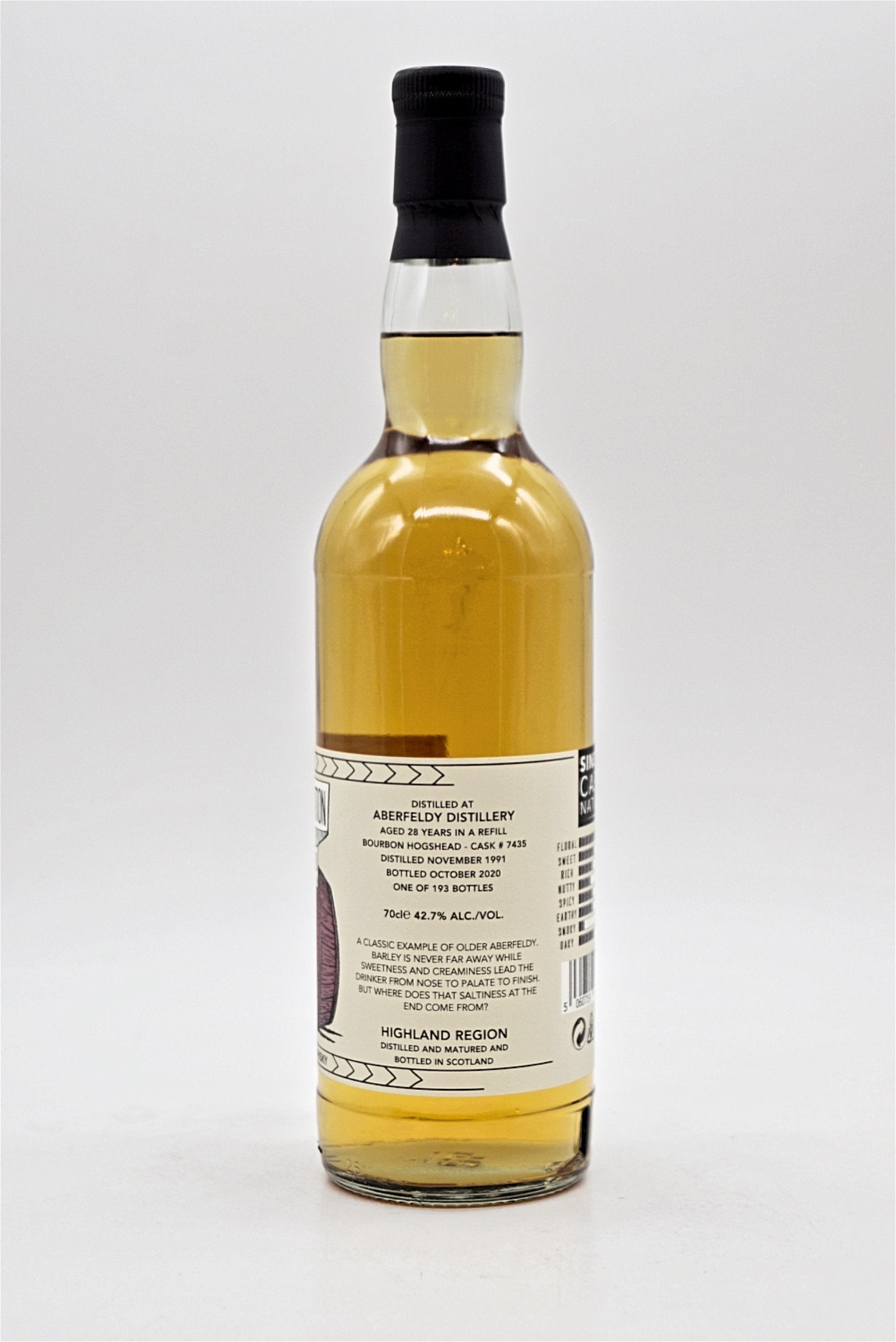  Single Cask Nation - 28 Jahre Aberfeldy Cask #7435 Single Malt Scotch Whisky