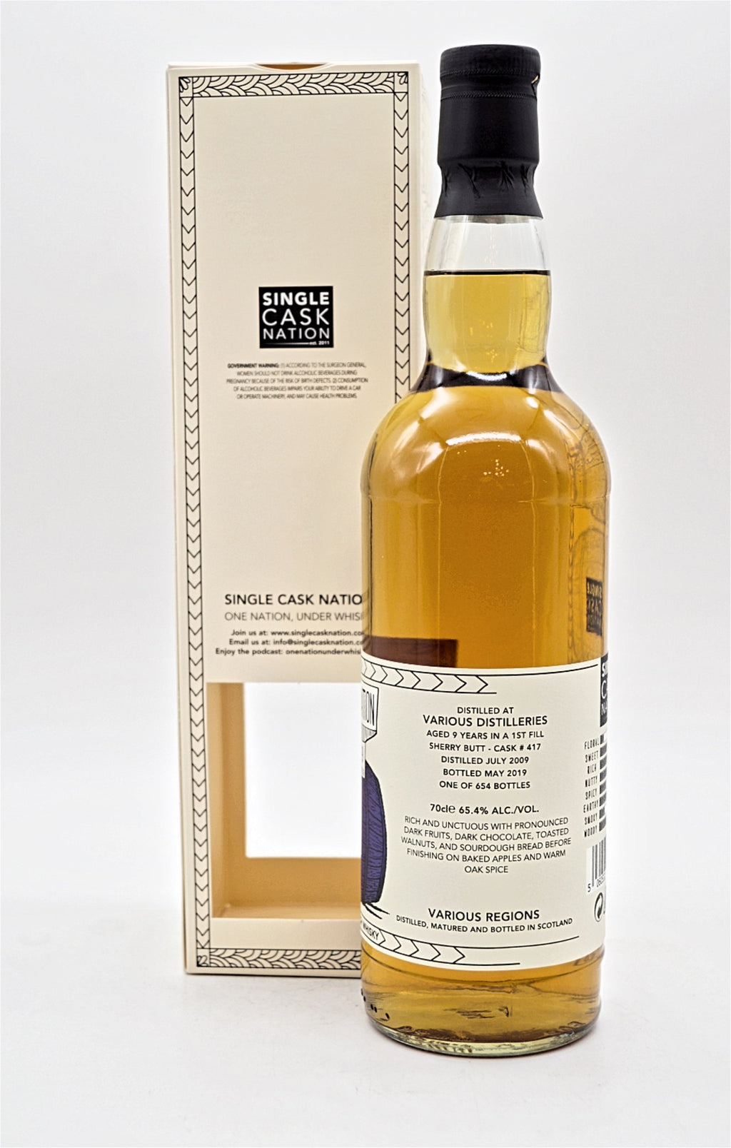  Single Cask Nation - 9 Jahre Blended Malt Cask #417 Scotch Whisky