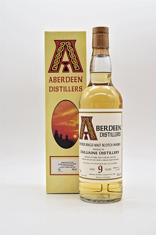  Aberdeen Distillers - 9 Jahre Dailuaine Cask Ref 2019-085 Speyside Single Malt Scotch Whisky
