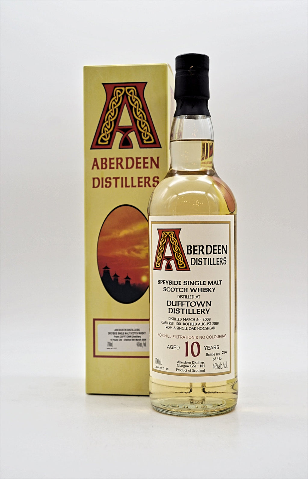  Aberdeen Distillers - 10 Jahre Dufftown Cask Ref 100 Speyside Single Malt Scotch Whisky
