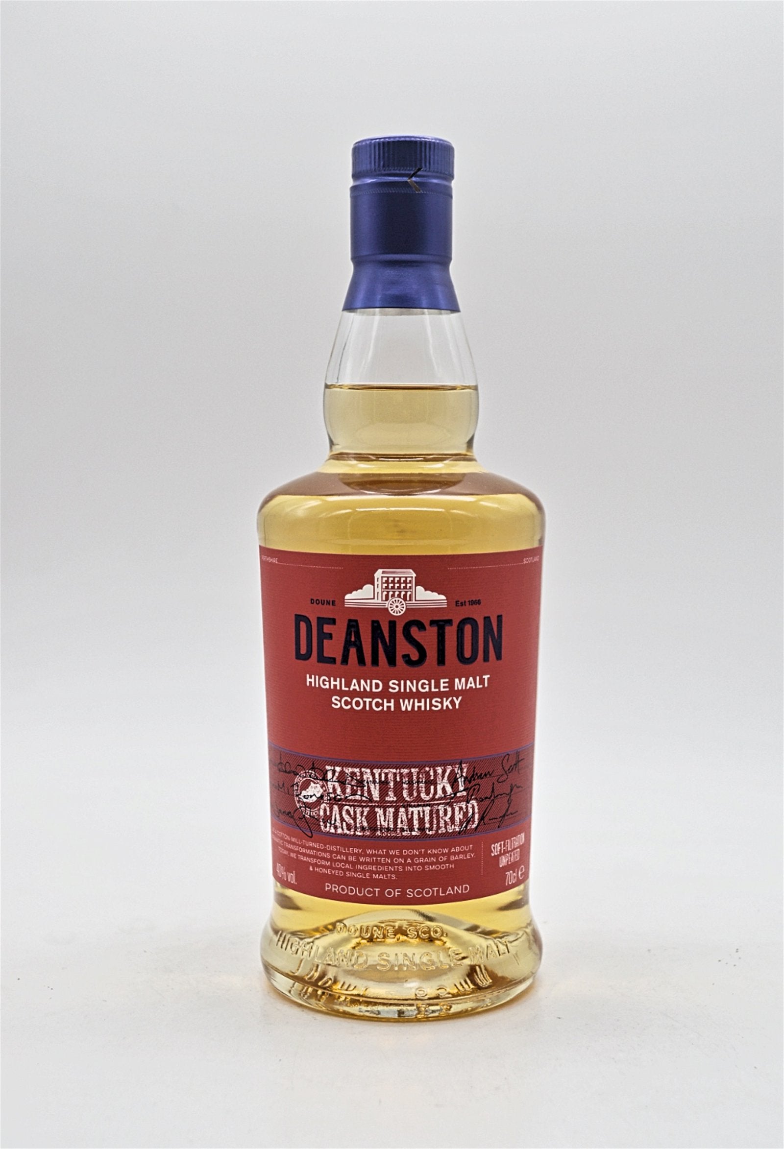  Deanston - Kentucky Cask Matured Highland Single Malt Scotch Whisky