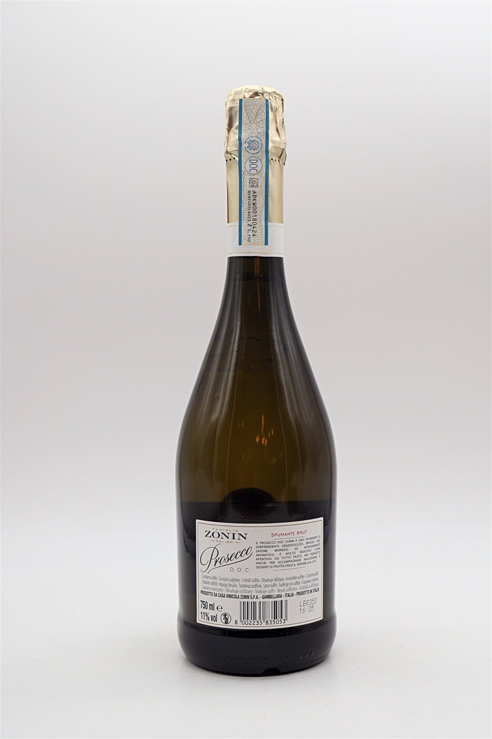  Zonin - Prosecco DOC Spumante Brut