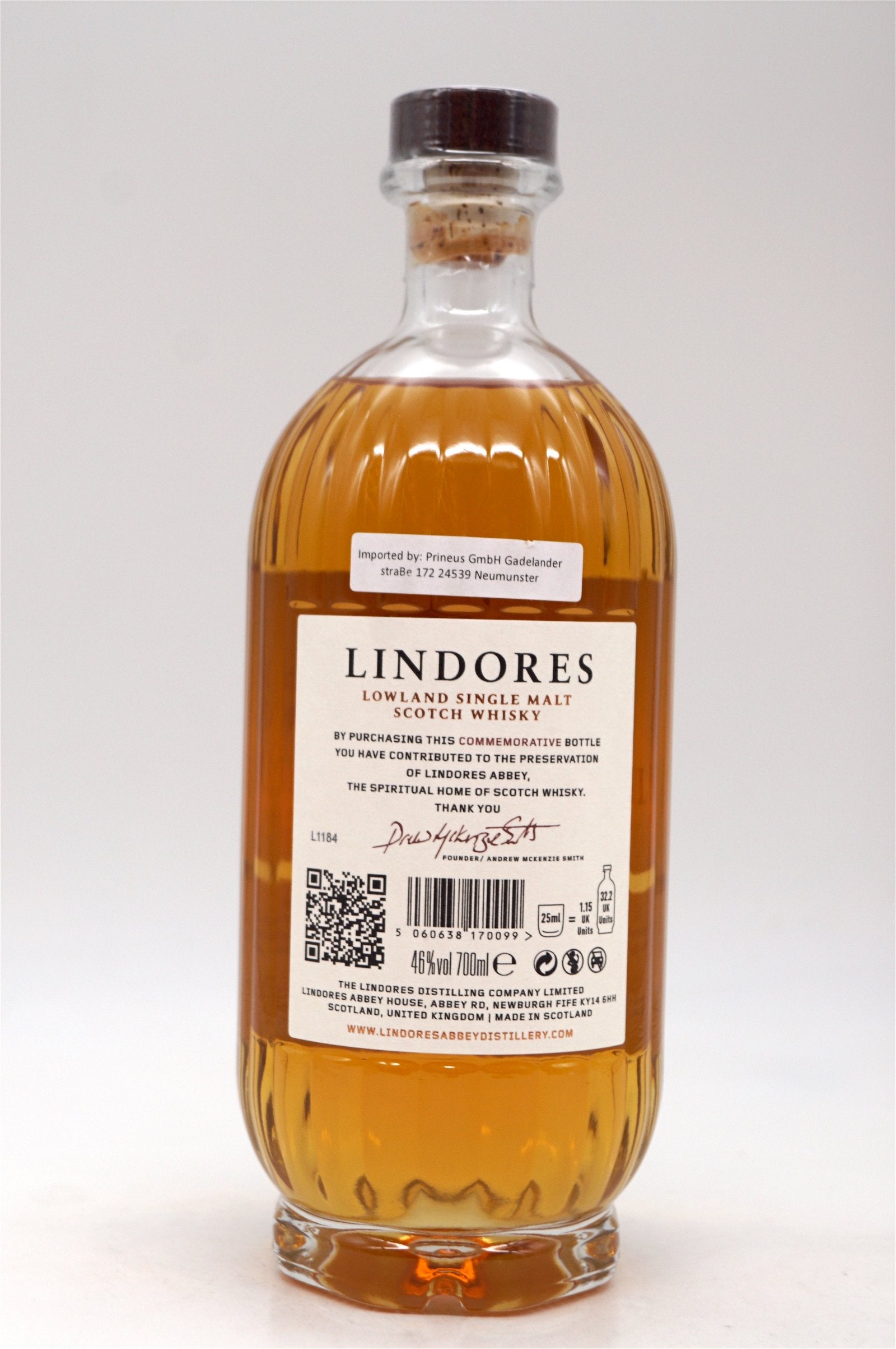  Lindores Abbey Distillery - MCDXCIV (1494) "Commemorative First Release" Single Malt Scotch Whisky