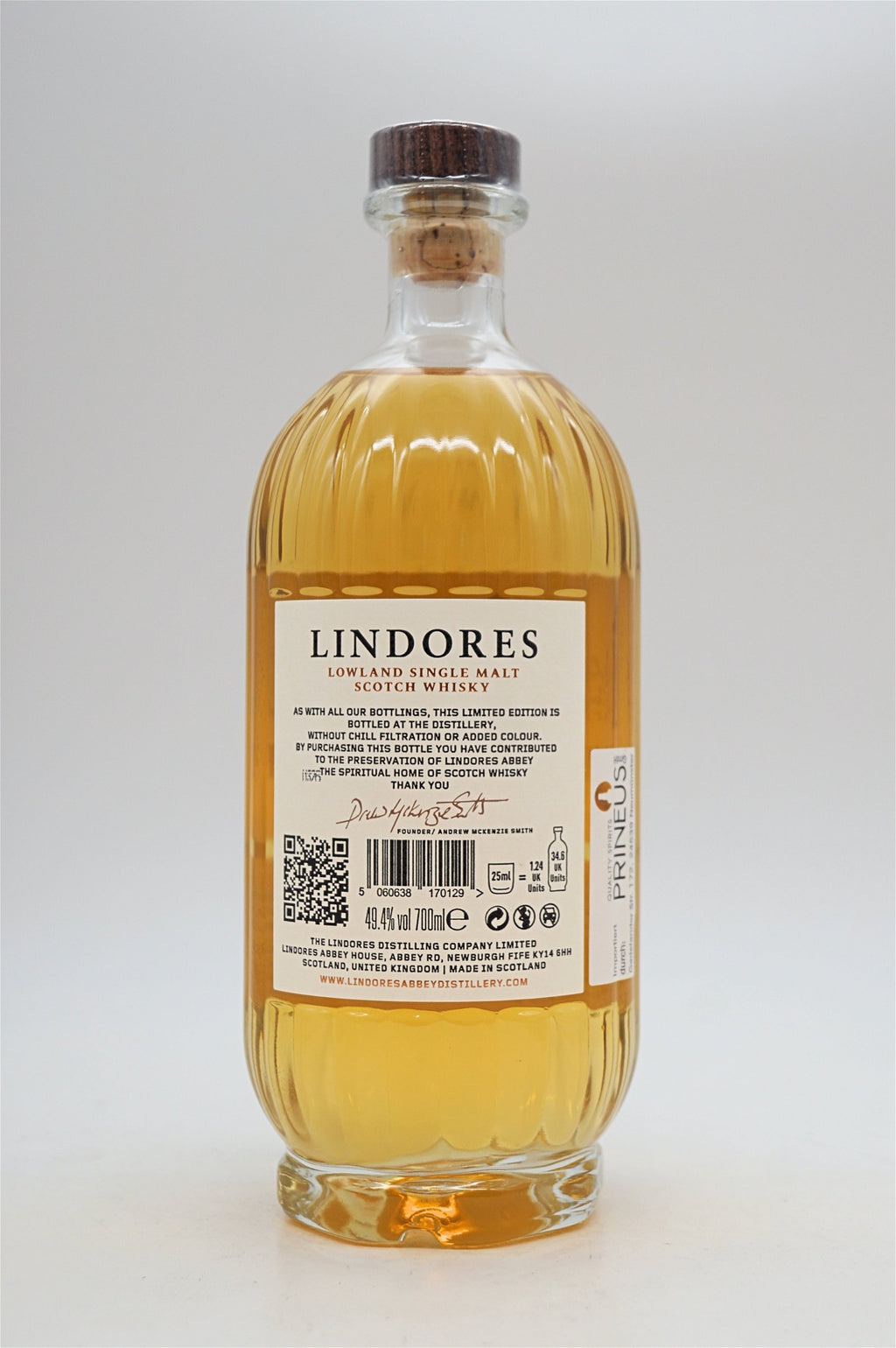  Lindores Abbey Distillery - Cask Of Lindores Bourbon