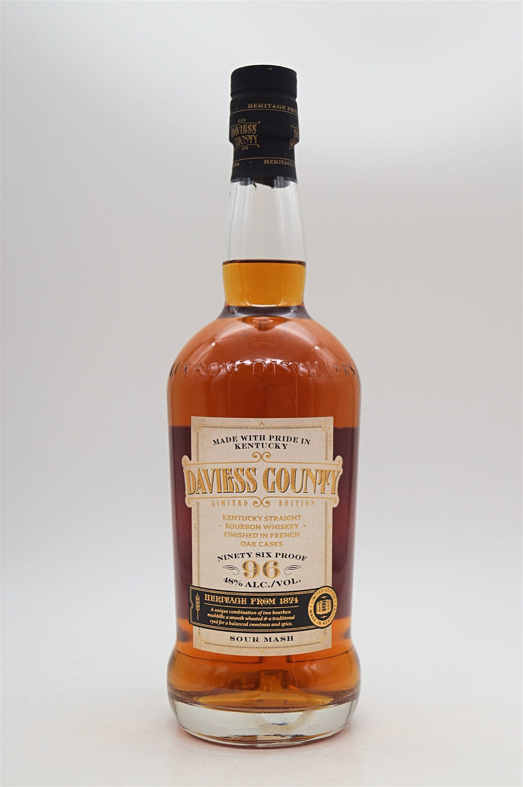  Daviess County - Kentucky Straight Bourbon French Oak Finish Whiskey