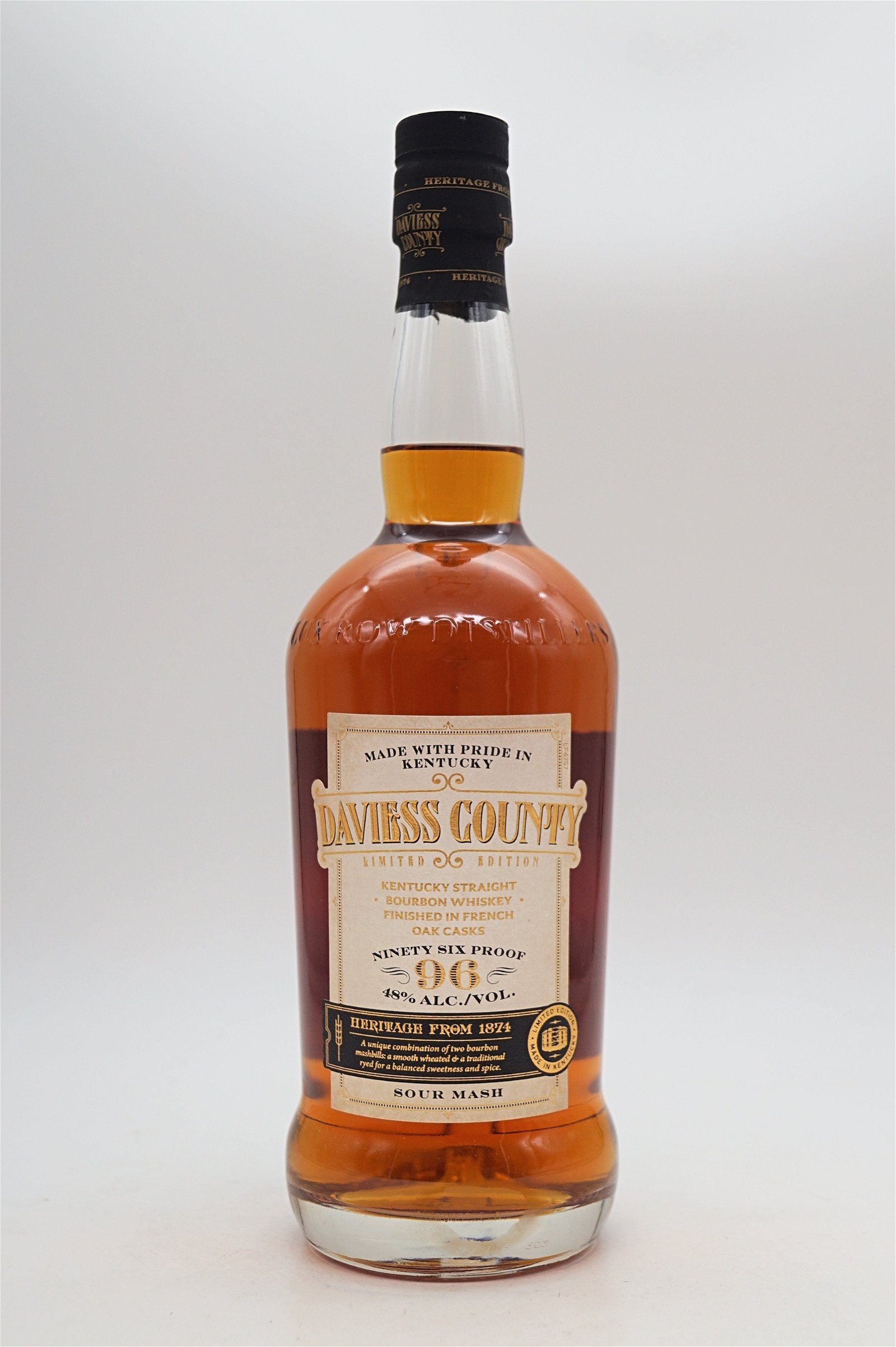  Daviess County - Kentucky Straight Bourbon French Oak Finish Whiskey
