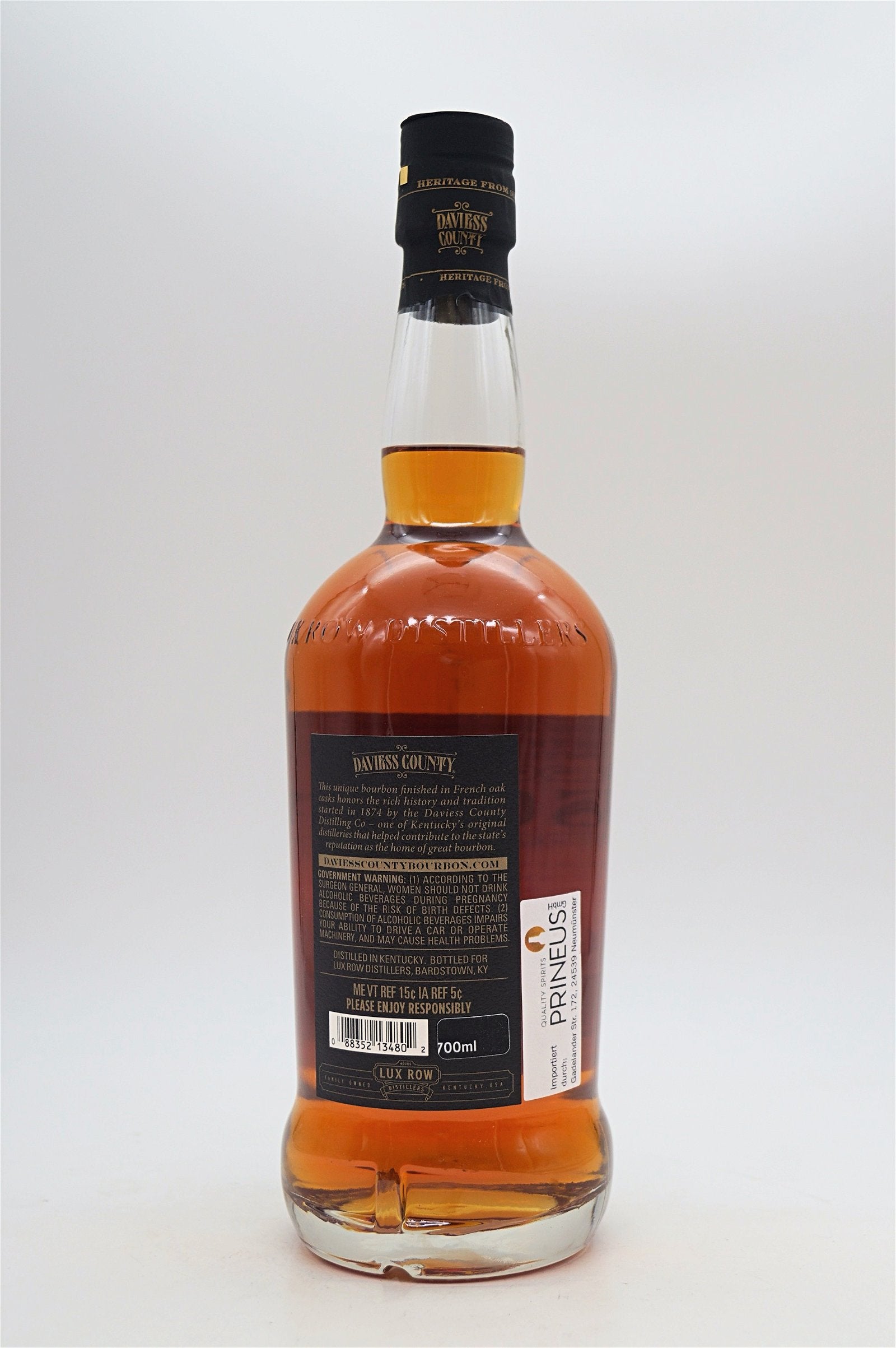  Daviess County - Kentucky Straight Bourbon French Oak Finish Whiskey