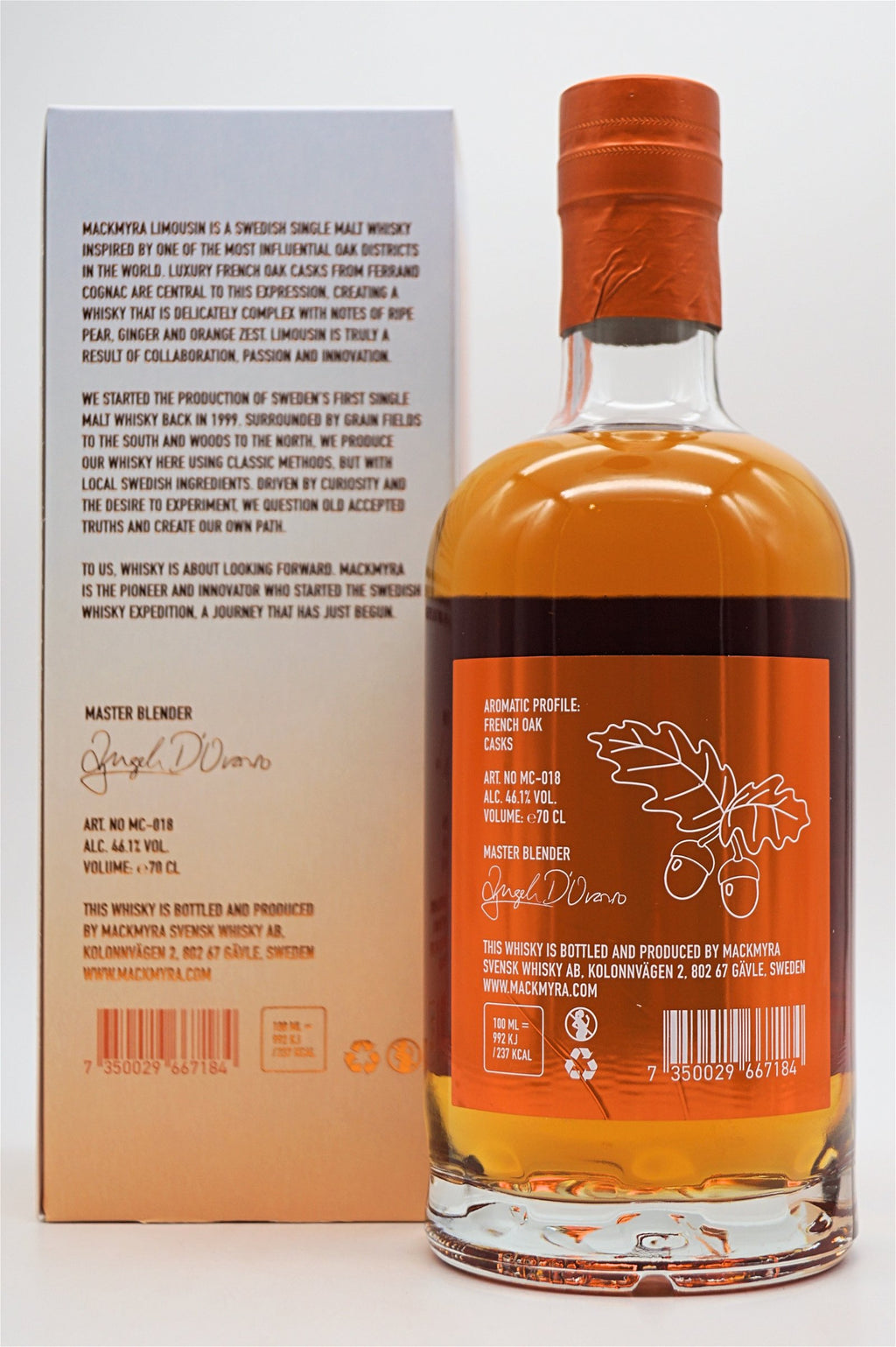  Mackmyra - Limousin Swedish Single Malt Whisky