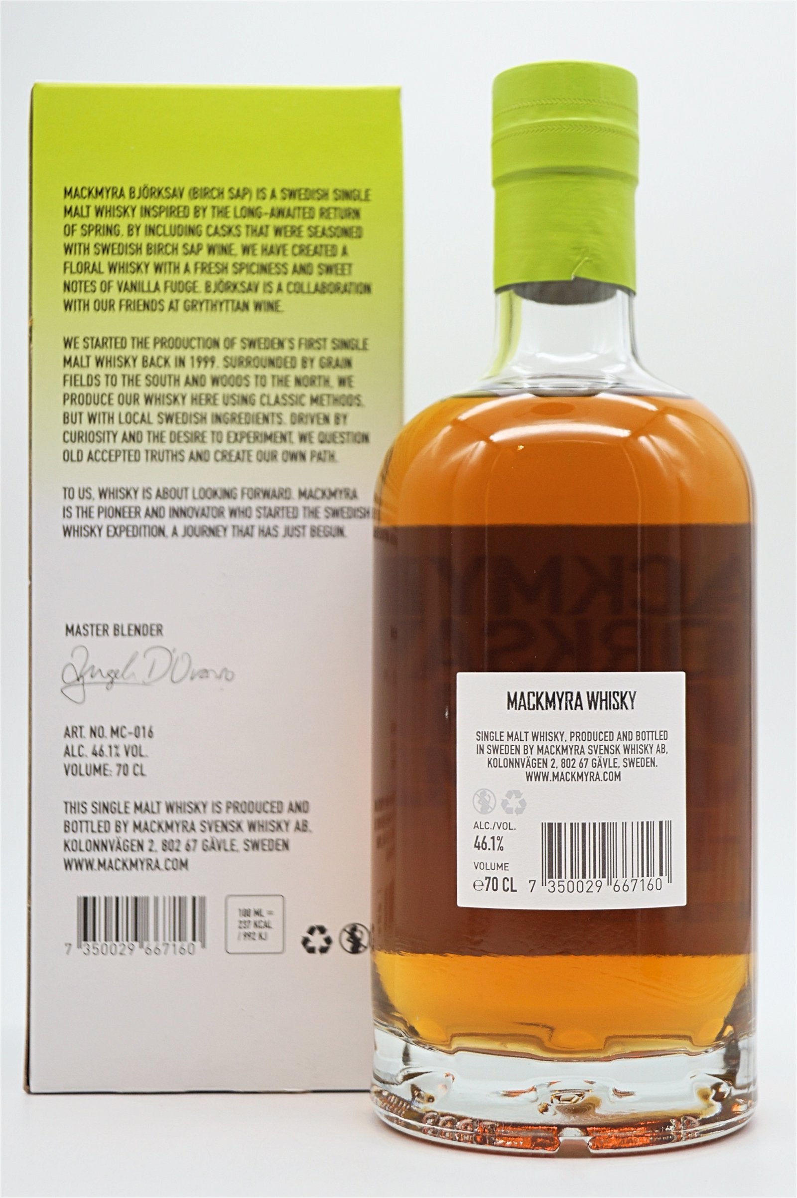  Mackmyra - Björksav Swedish Single Malt Whisky