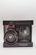  Vecchia Romagna - Brandy Etichetta Nera Inkl. Glas