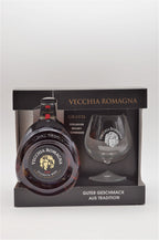 Vecchia Romagna - Brandy Etichetta Nera Inkl. Glas