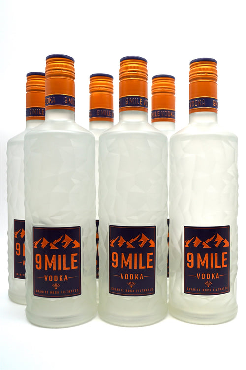  9 Mile - Vodka 6xFl. Sparset