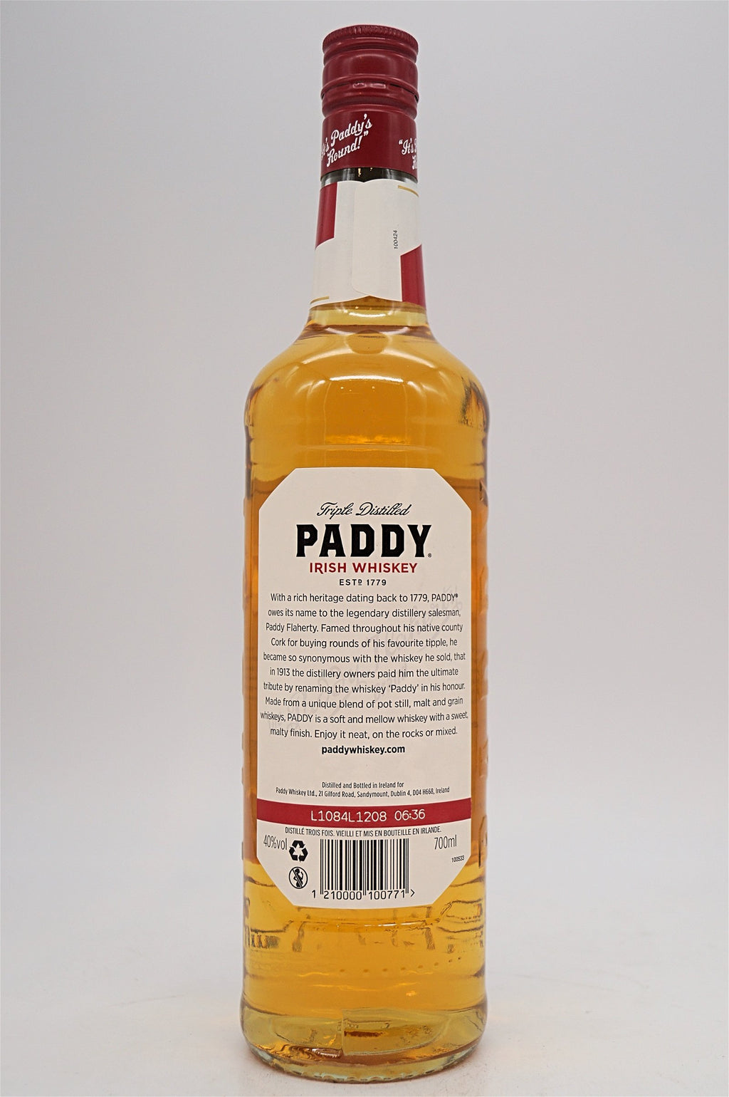 Paddy - Irish Whiskey