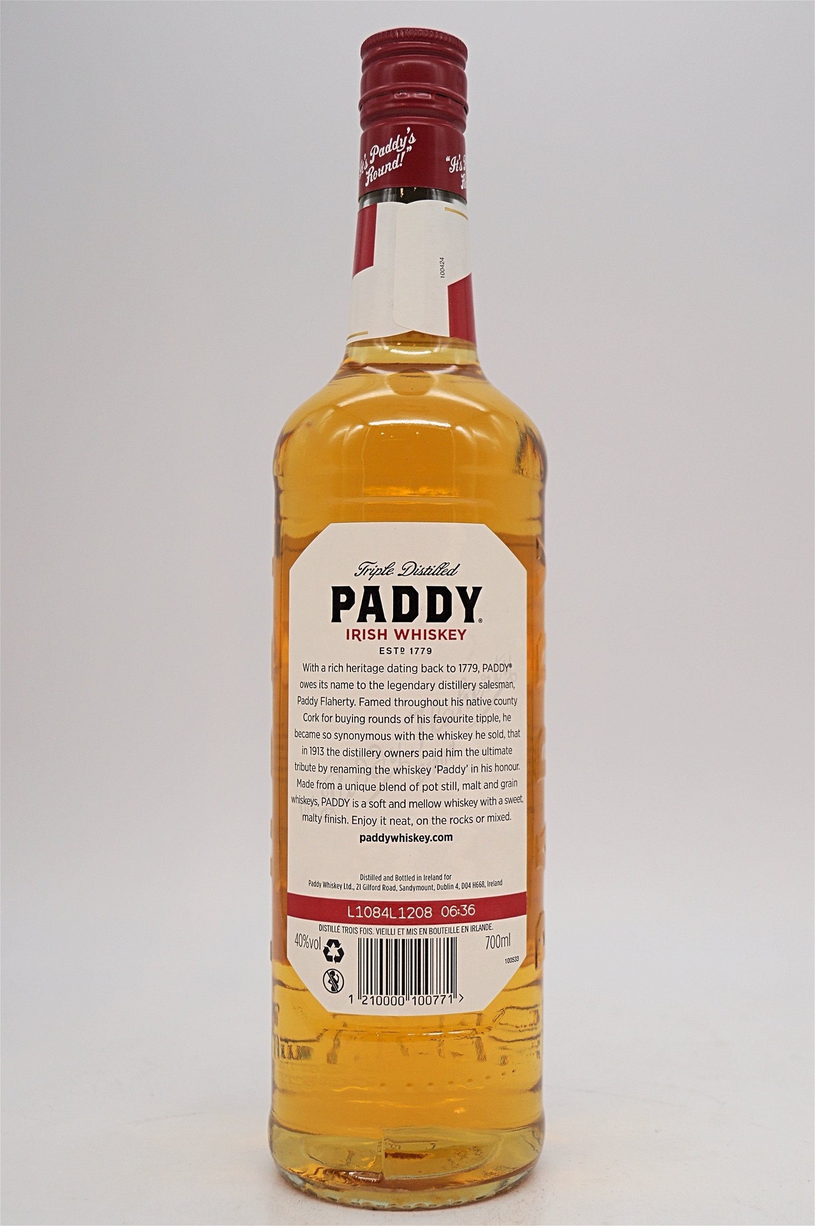  Paddy - Irish Whiskey