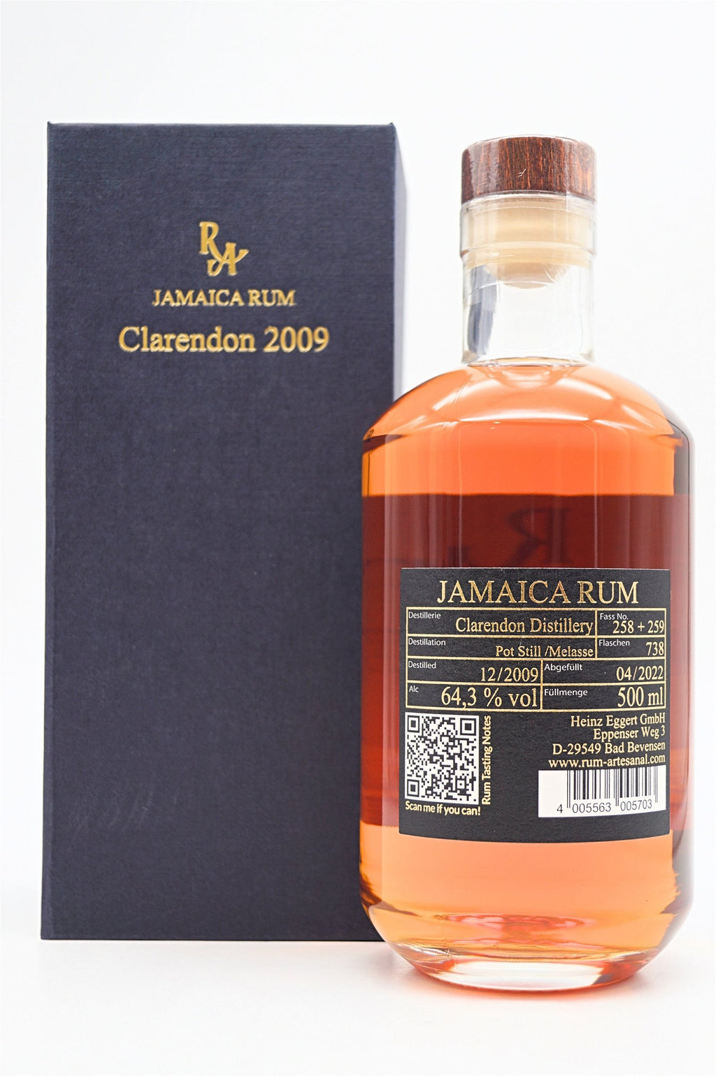  Rum Artesanal - Jamaica Clarendon 2009 Rum