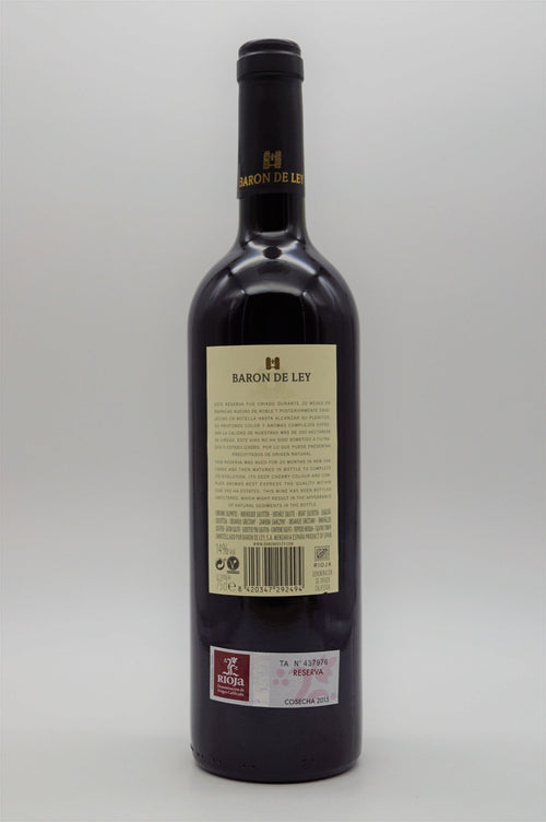  Baron De Ley - Rioja Reserva 2015