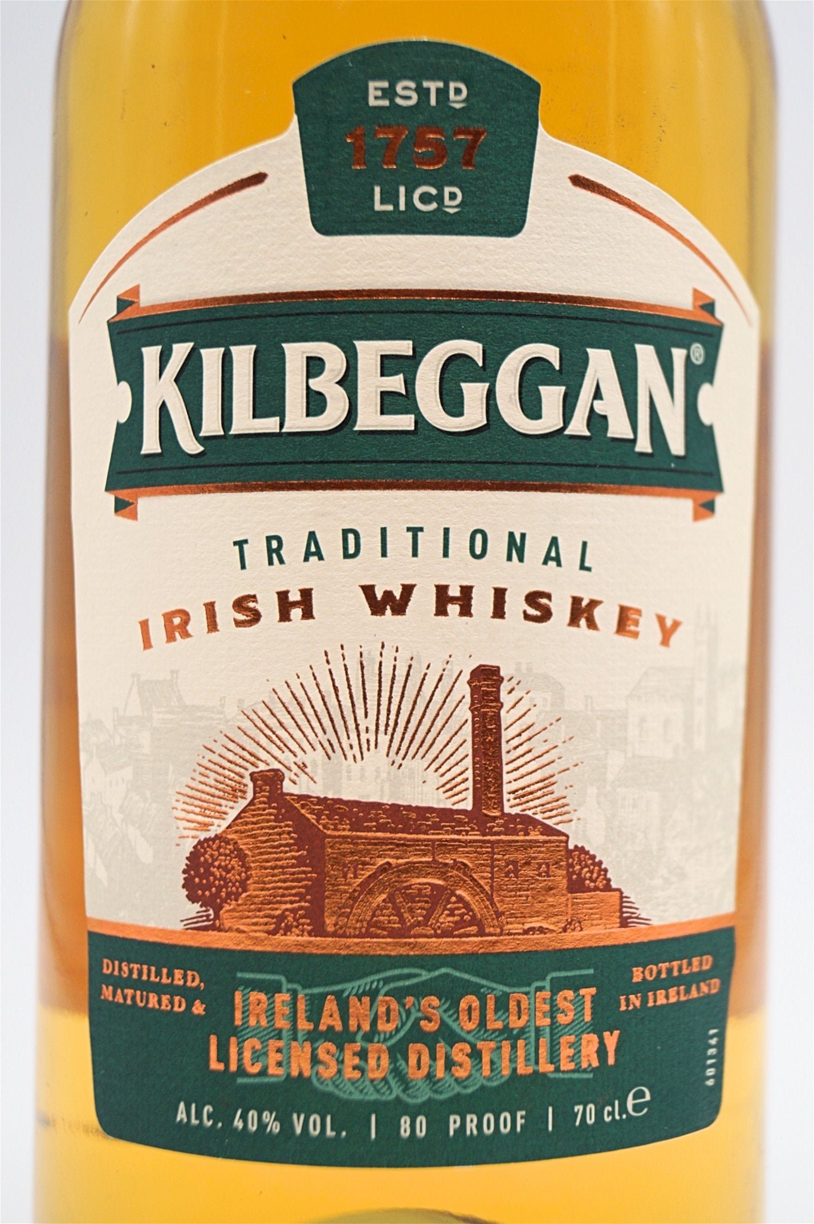  Kilbeggan - Traditional Irish Whiskey
