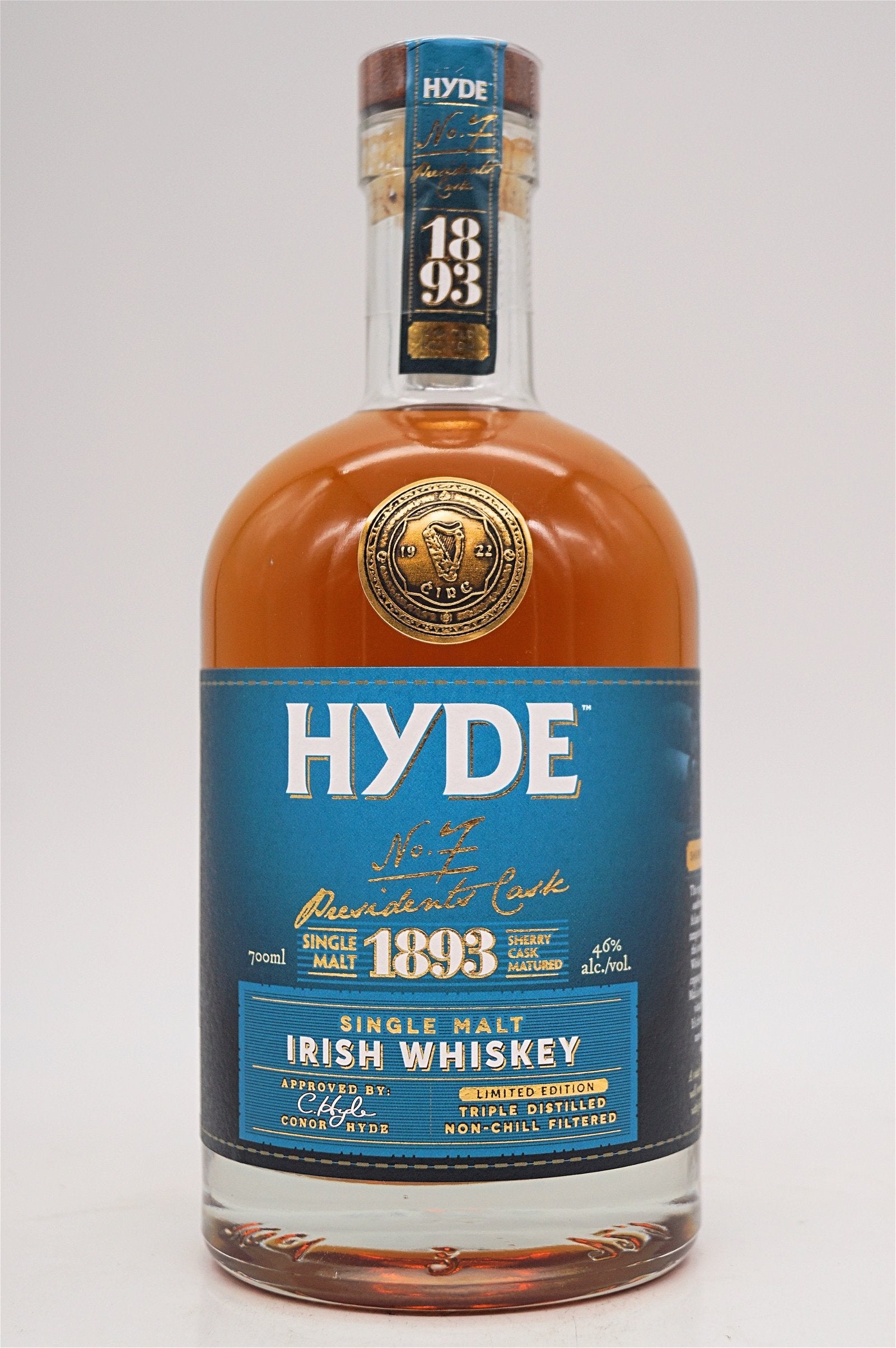  Hyde - No. 7 Sherry Cask Limited Edition Single Malt Irish Whiskey