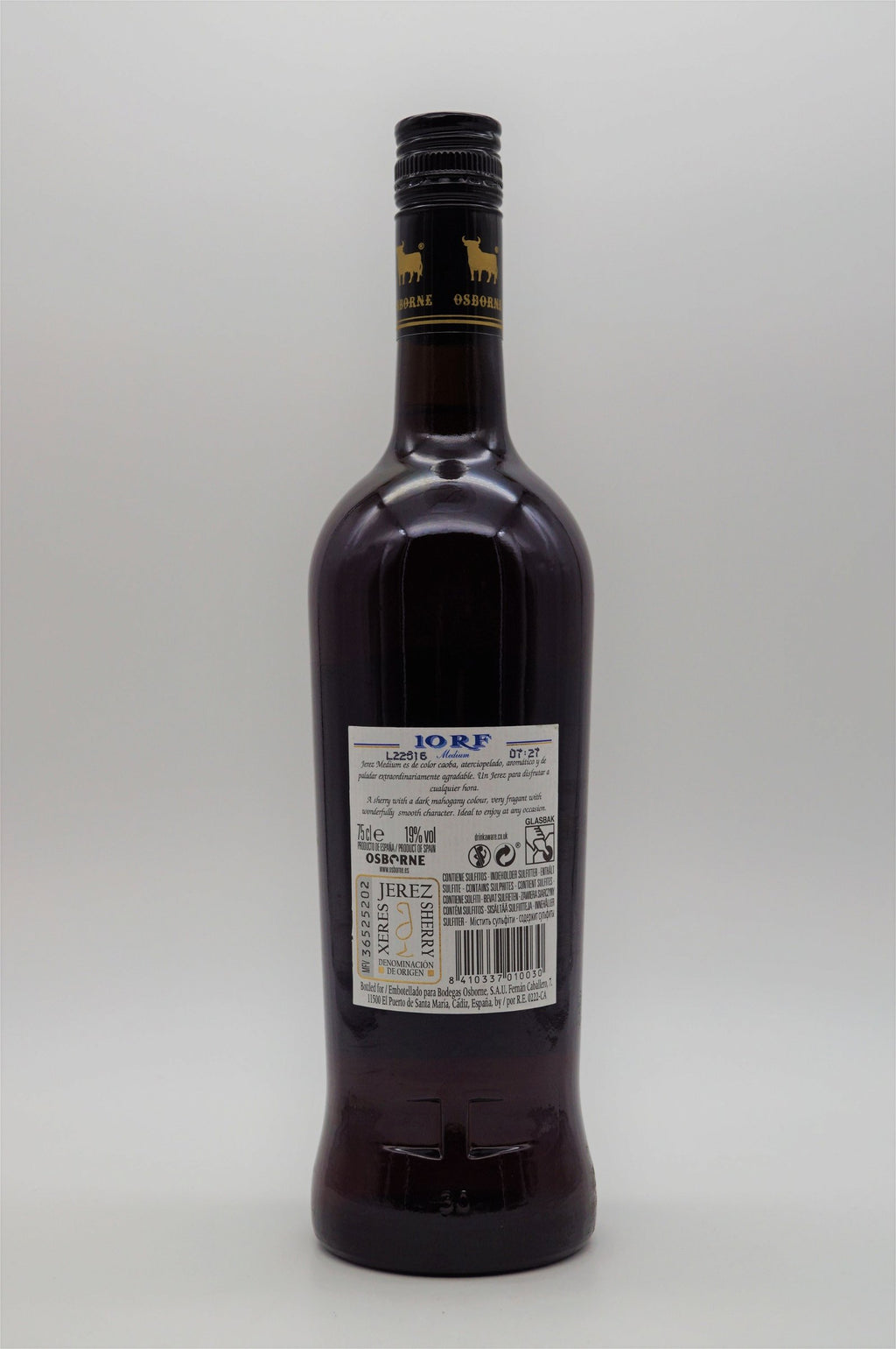  Osborne - 10 RF Medium Sherry