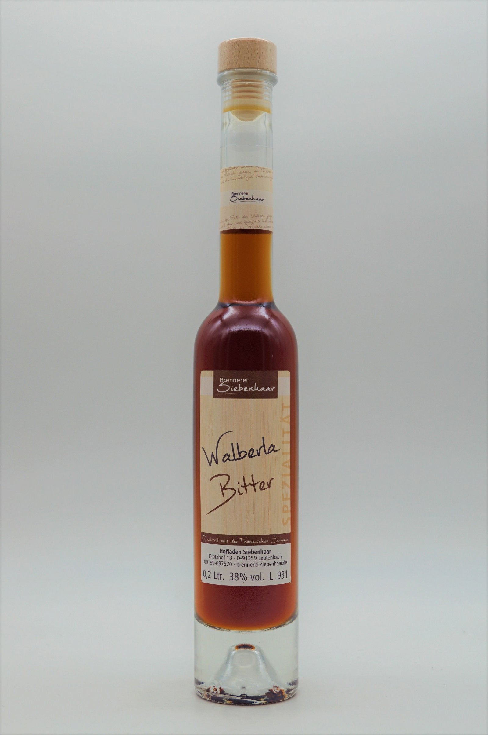  Brennerei Siebenhaar - Walberla Bitter