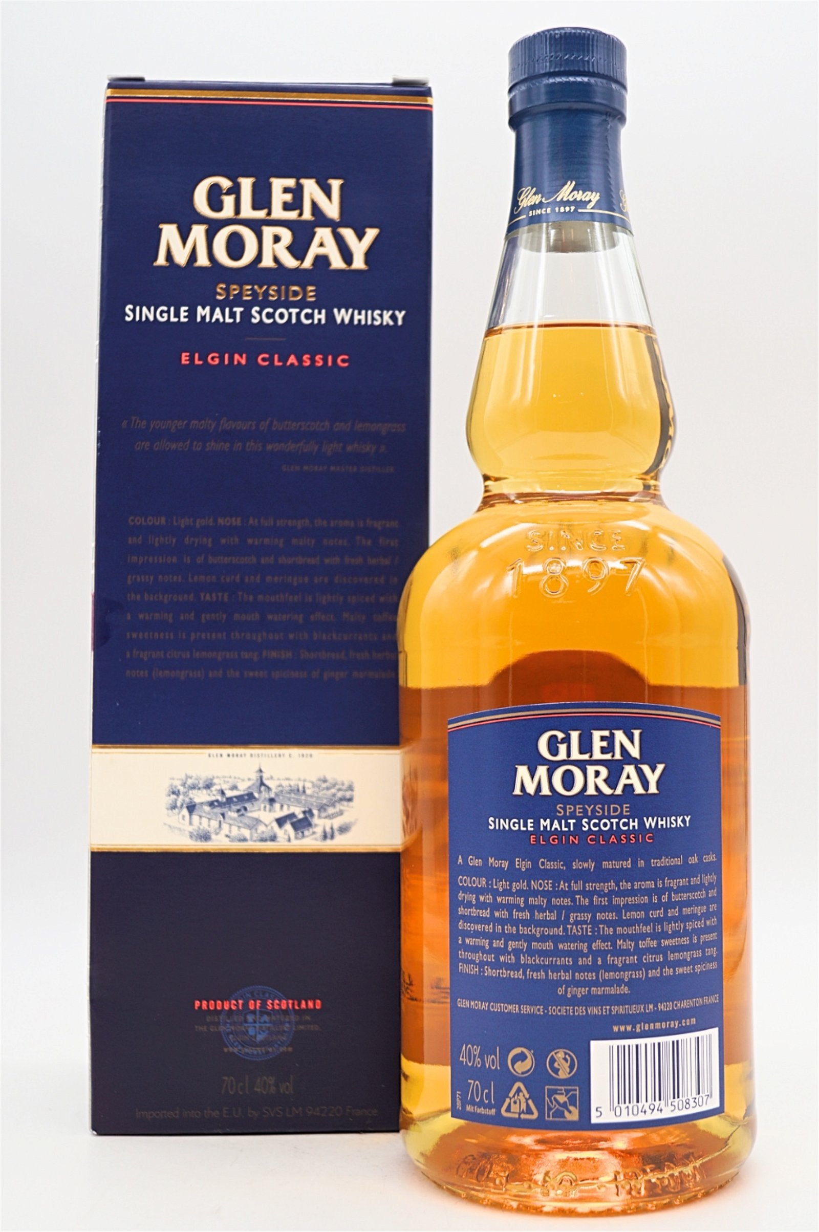  Glen Moray - Elgin Classic Single Malt Scotch