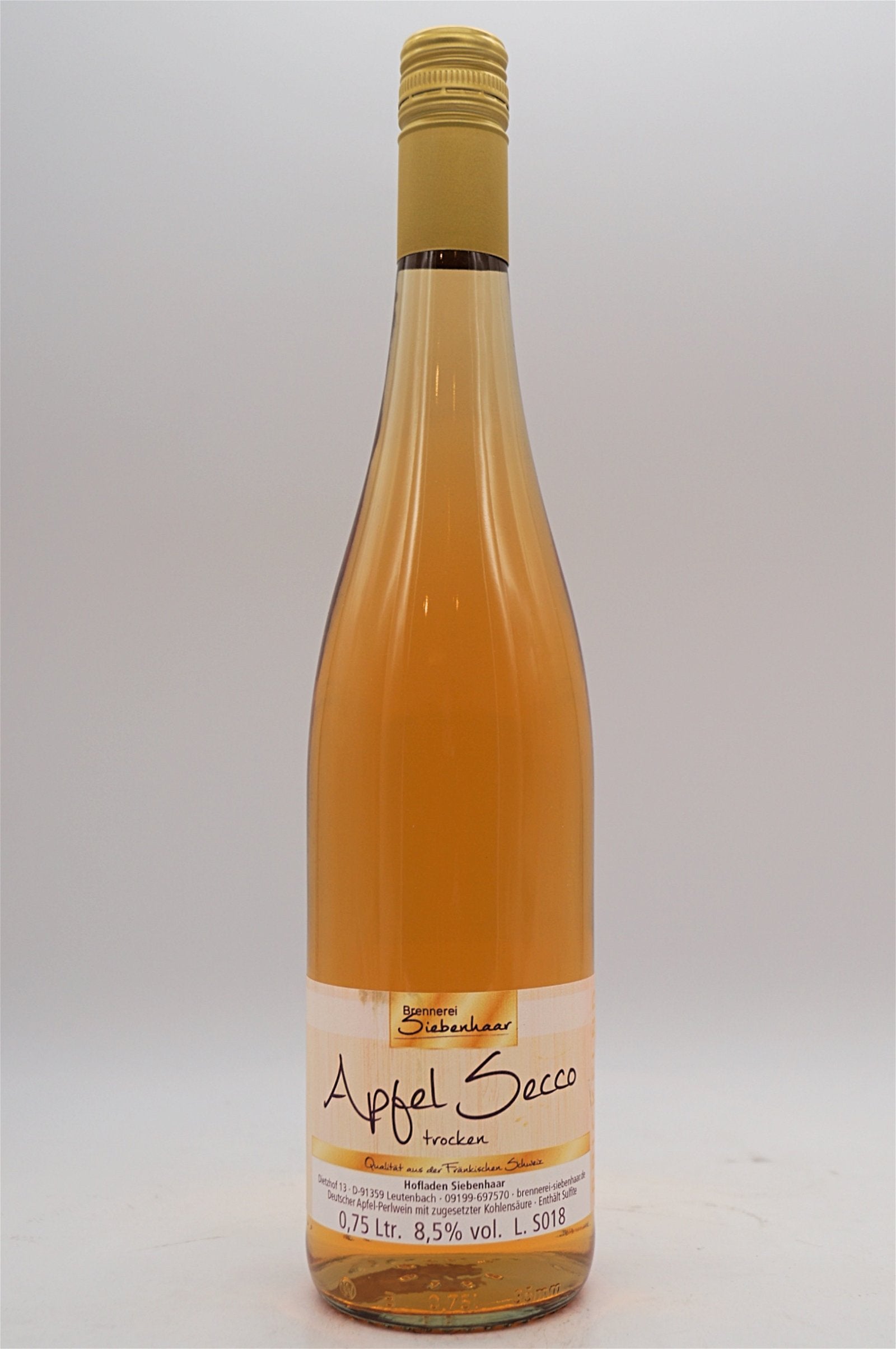  Brennerei Siebenhaar - Apfel Secco Trocken