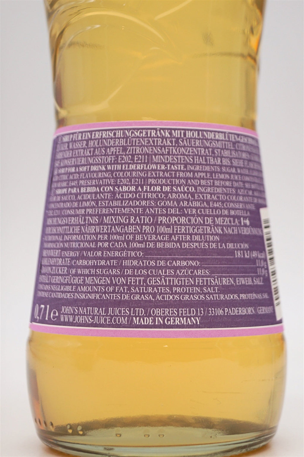  Johns - Holunderblüte Sirup