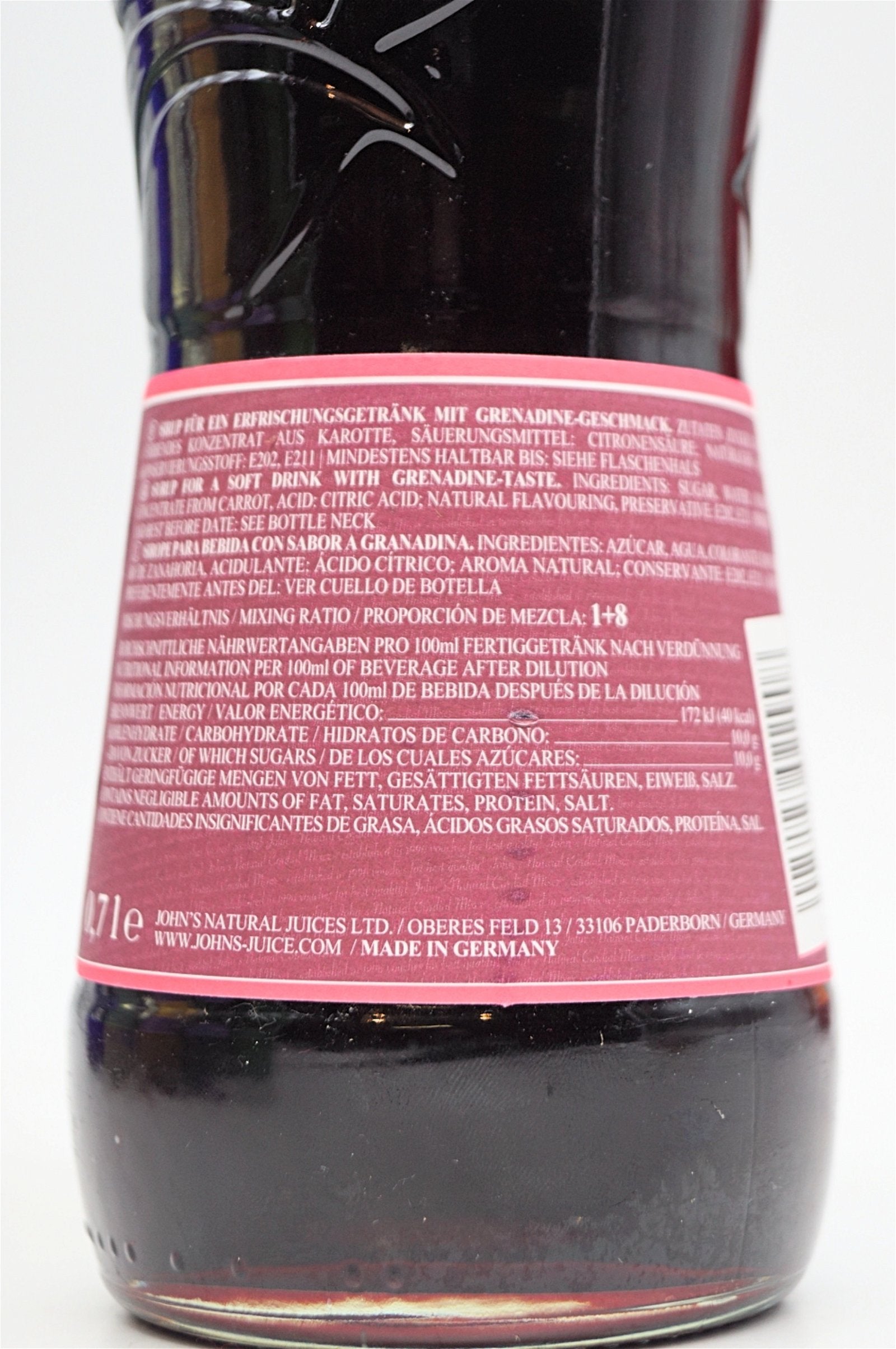  Johns - Grenadine Sirup