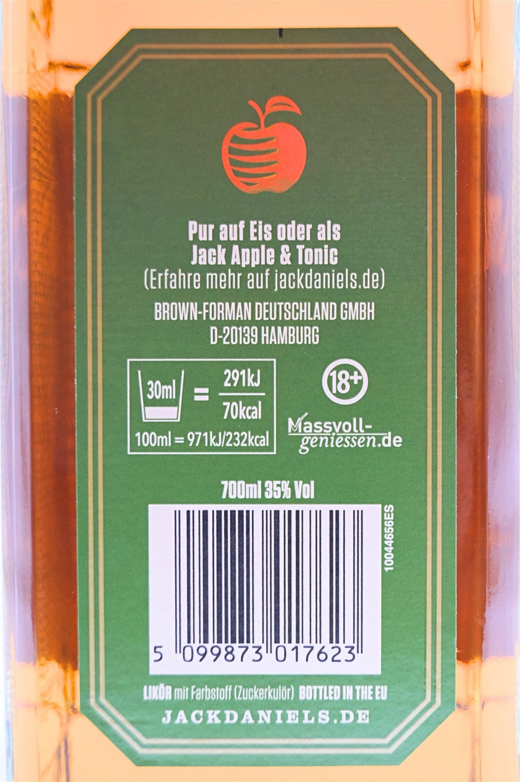  Jack Daniels - Apple Tennessee Whiskey