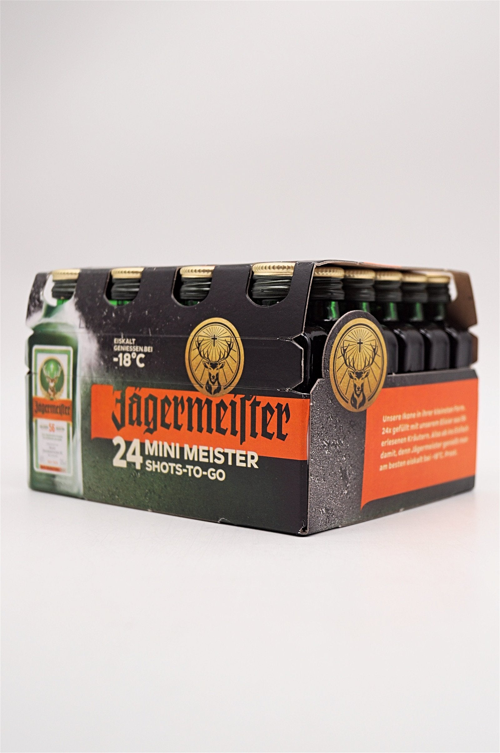  Jägermeister - Kräuterlikör 24er-Pack 0,02 Liter