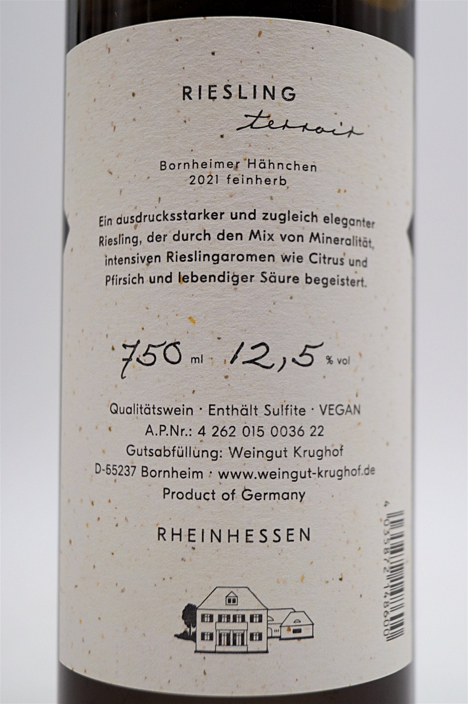  Weingut Krughof - RIESLING Feinherb 2021