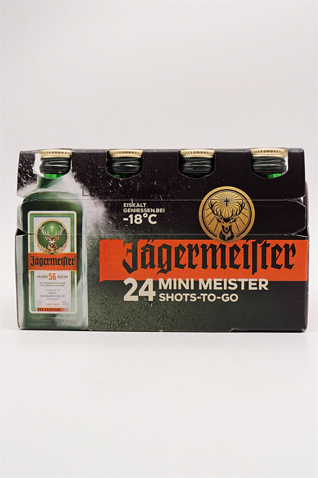  Jägermeister - Kräuterlikör 24er-Pack 0,02 Liter