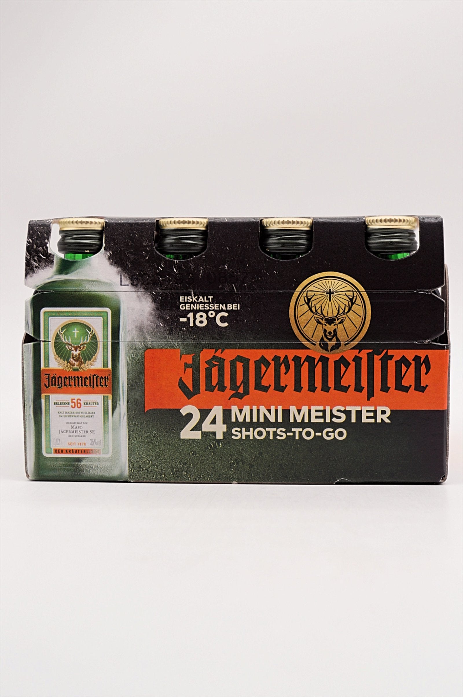  Jägermeister - Kräuterlikör 24er-Pack 0,02 Liter