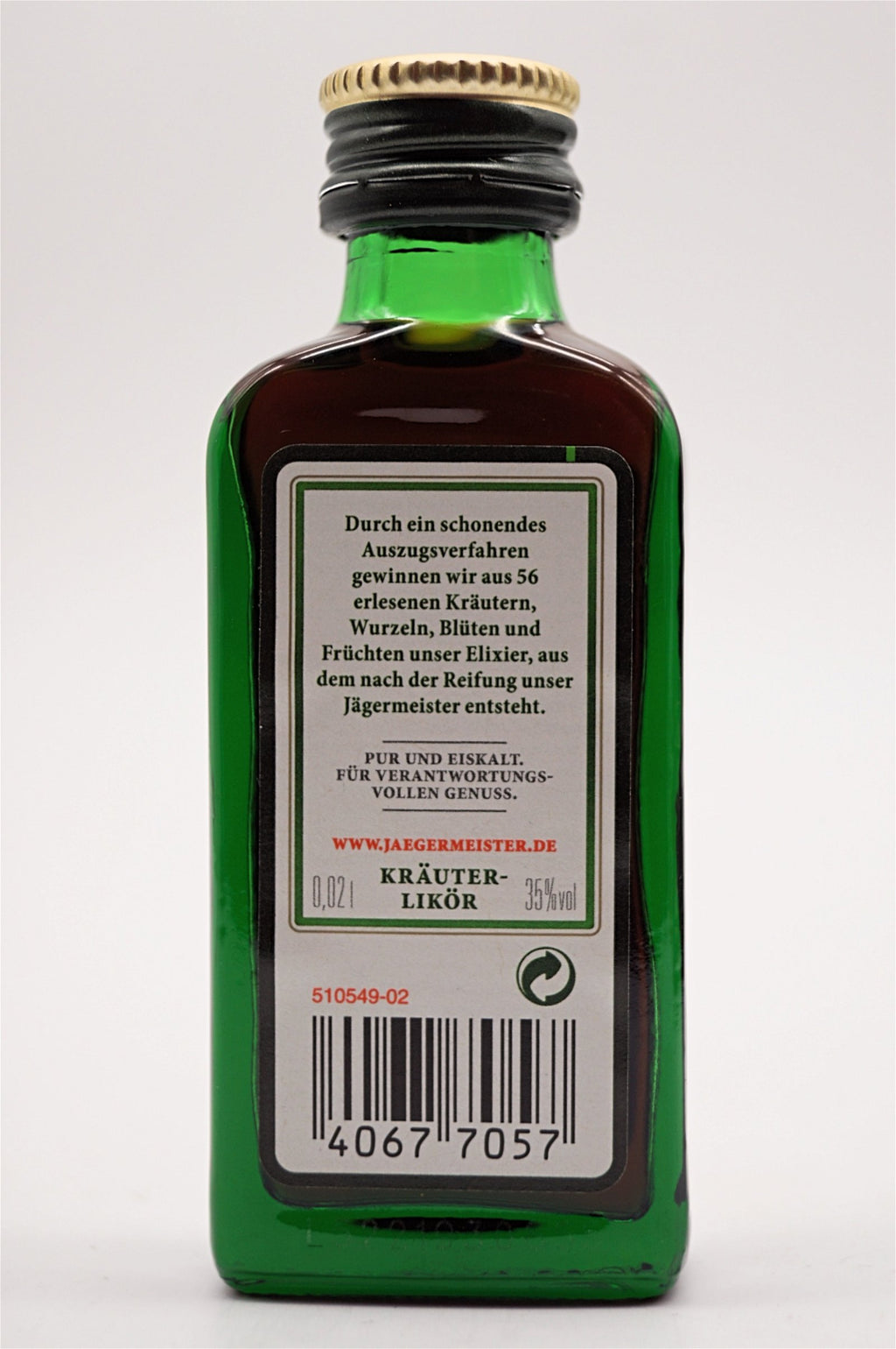  Jägermeister - Kräuterlikör 24er-Pack 0,02 Liter