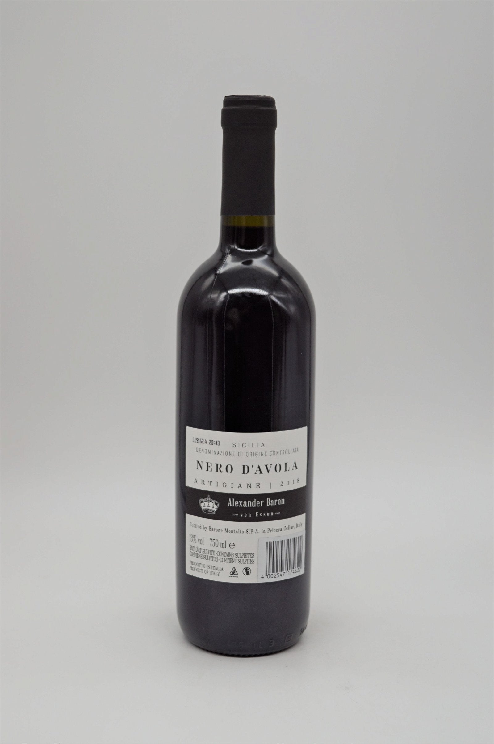  Barone Montalto - Nero D'avola Sicilia Artigiane 2018