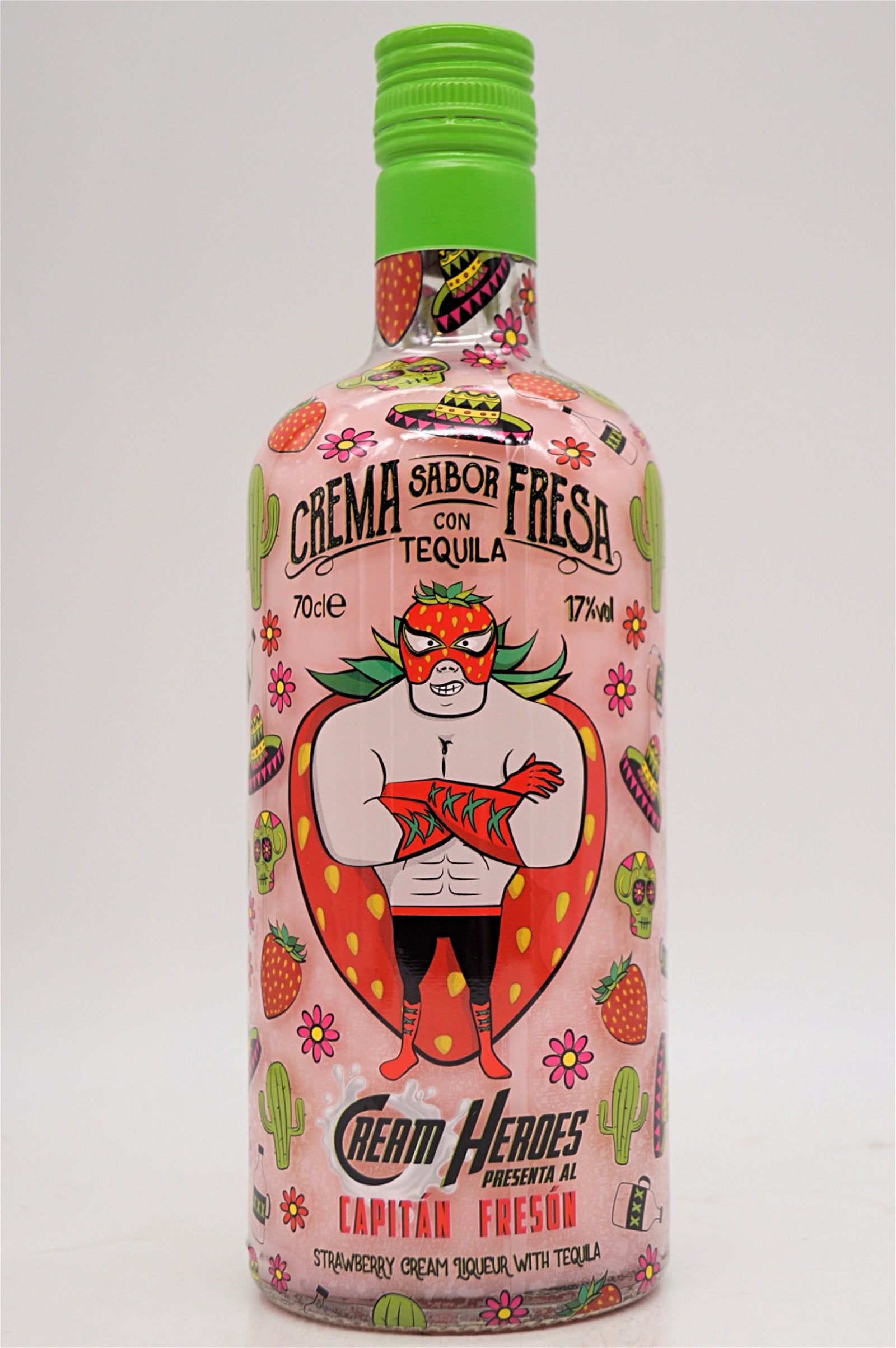  Cream Heroes - Tequila Erdbeer Likör Mit Sahne