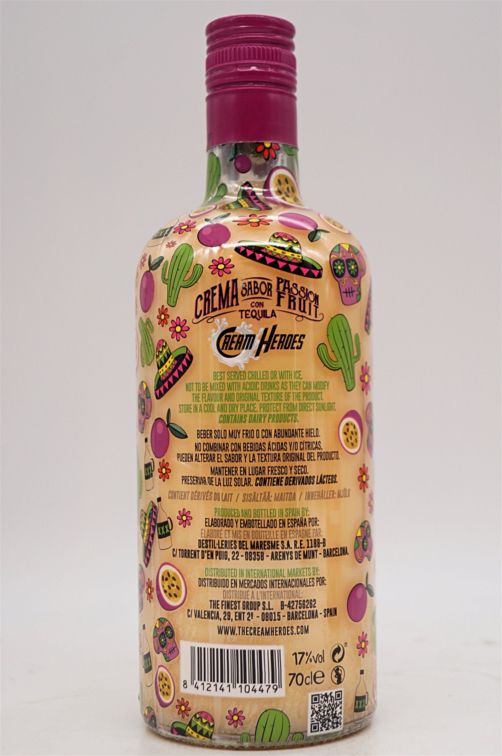  Cream Heroes - Tequila Passionsfrucht Likör Mit Sahne