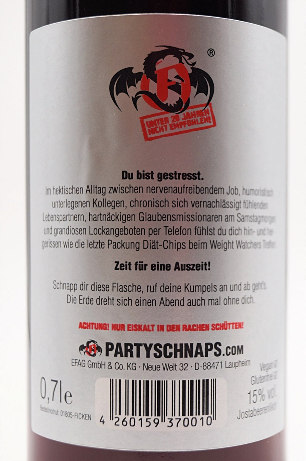  Ficken - Jostabeerenlikör Partyschnaps