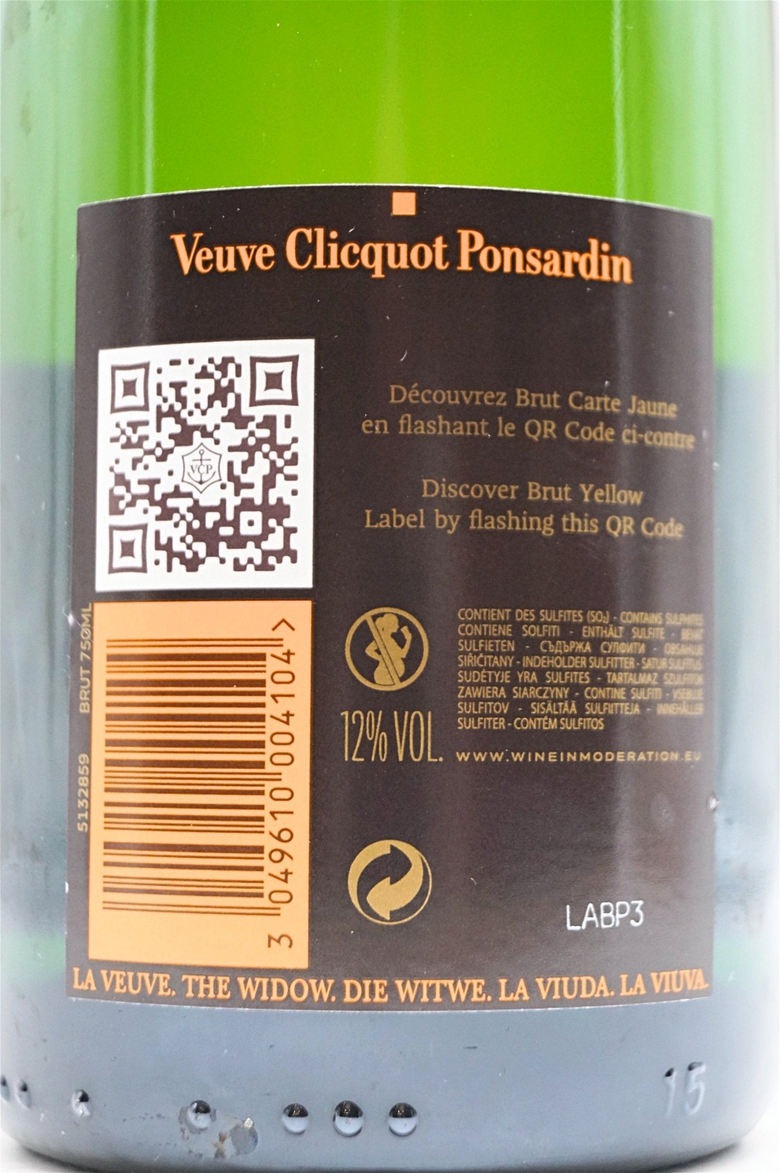  Veuve Clicquot - Brut Yellow Label Champagner