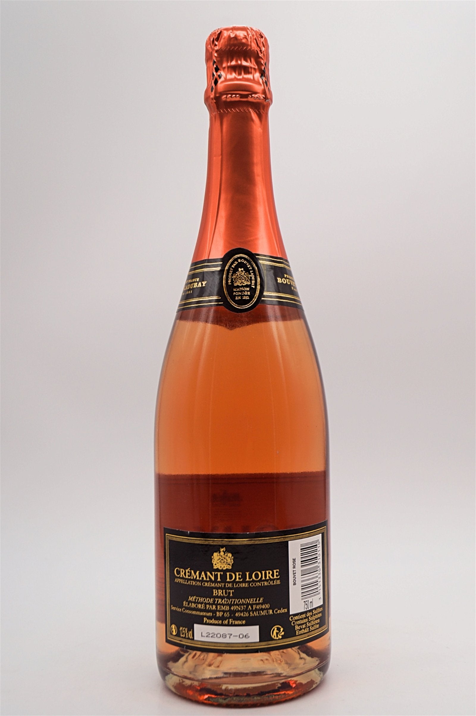  Bouvet - Cremant De Loire Brut Rose