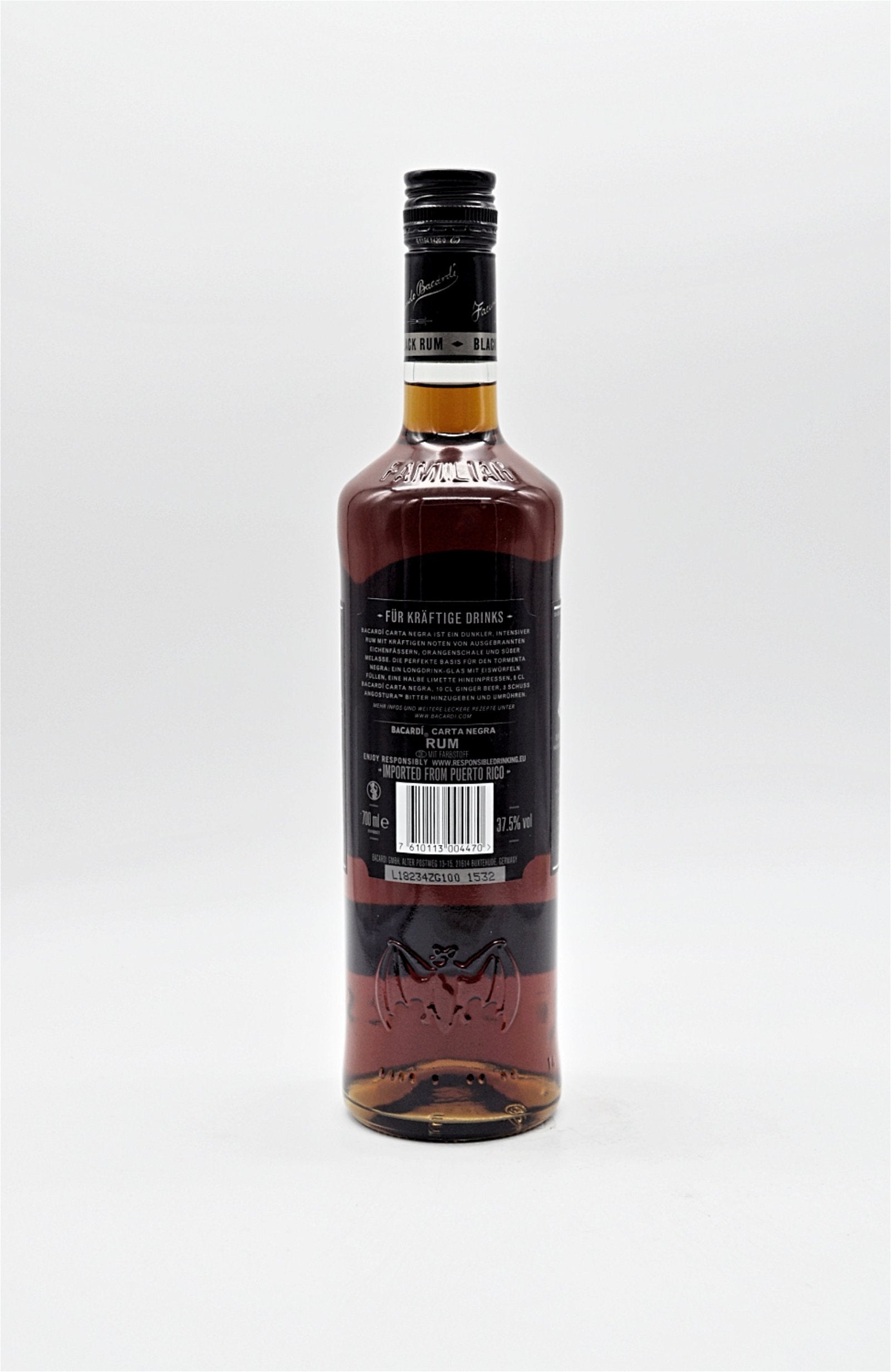  Bacardi - Carta Negra Superior Black Rum