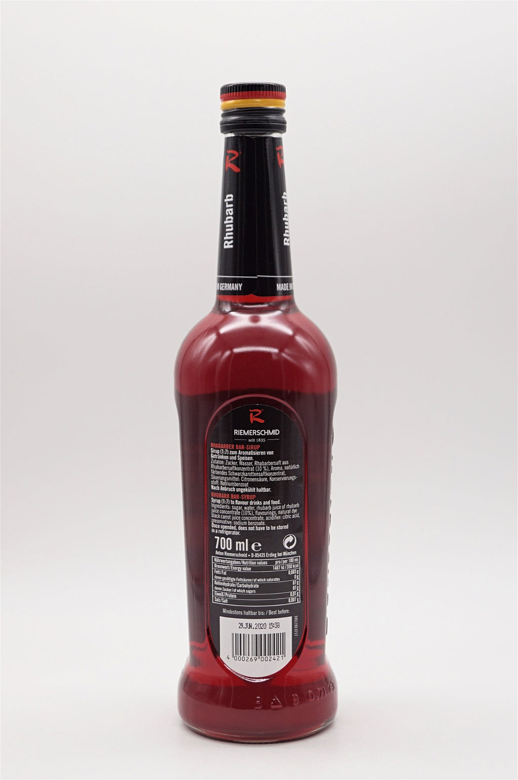  Riemerschmid - Rhabarber Sirup