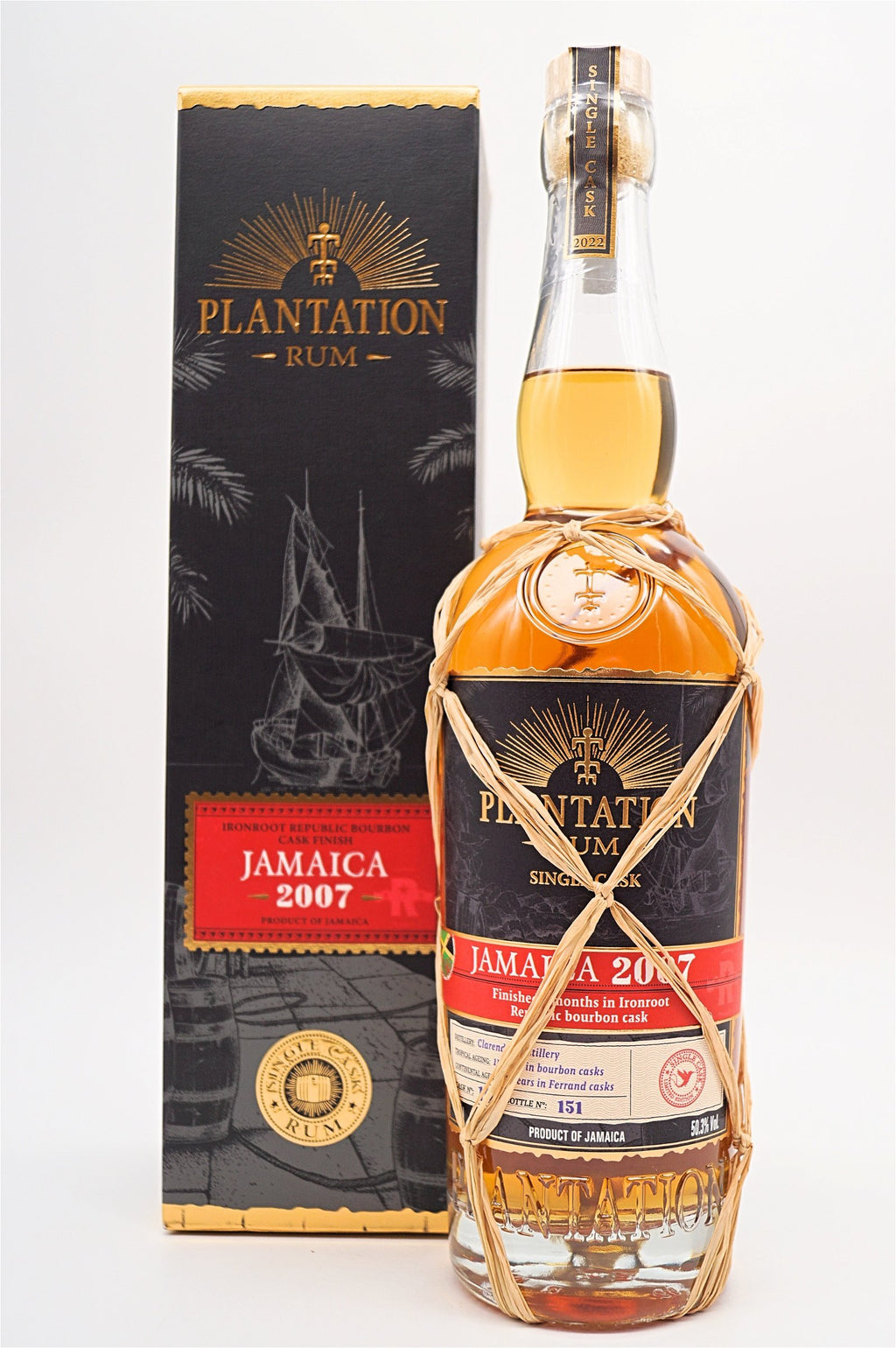  Plantation Rum - Jamaica 2007 Ironroot Republic Bourbon Cask Finish